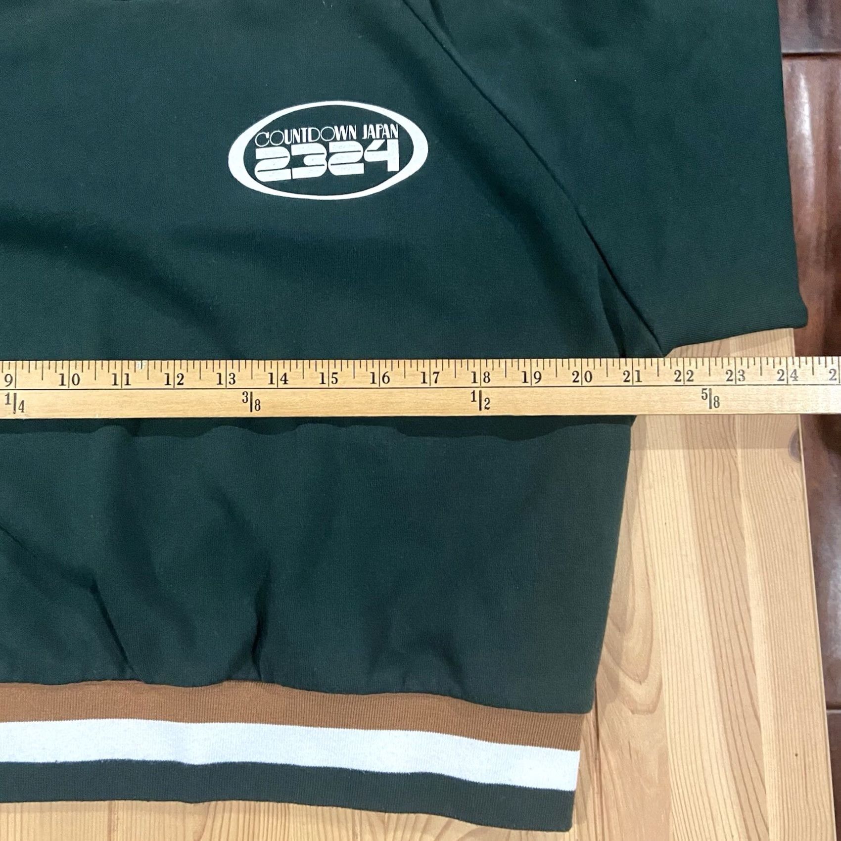 Vintage VINTAGE Unbranded Sweater Cropped Balloon Sleeve Crew Neck Wool Blend L Women Green 2324 Japan 2324 Bohemian Retro Size L / US 10 / IT 46 - 2 Thumbnail