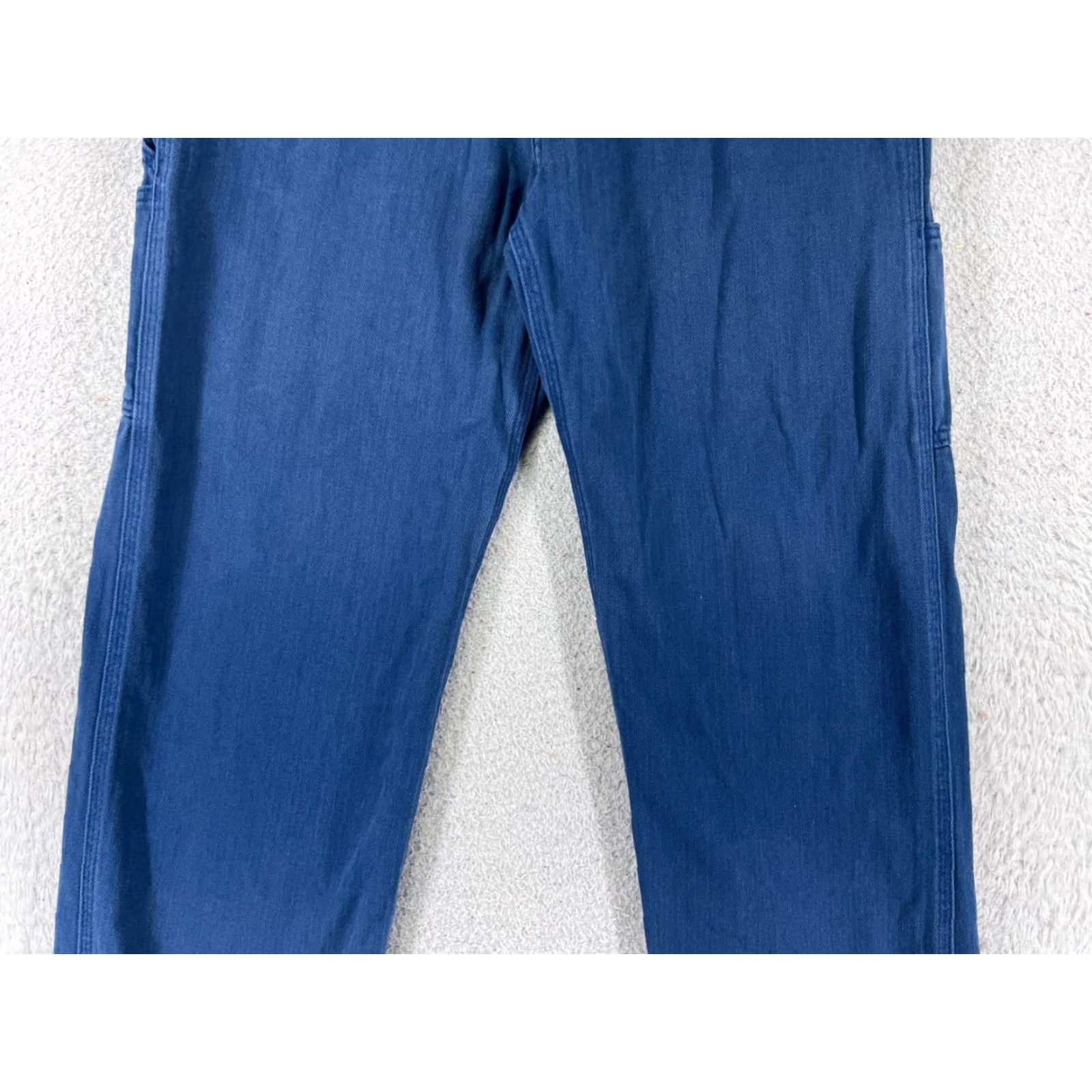 Levi's Levis Jeans Mens 31 Blue Denim Straight Carpenter Herringbone 30x29 Jeans Size US 31 - 3 Thumbnail