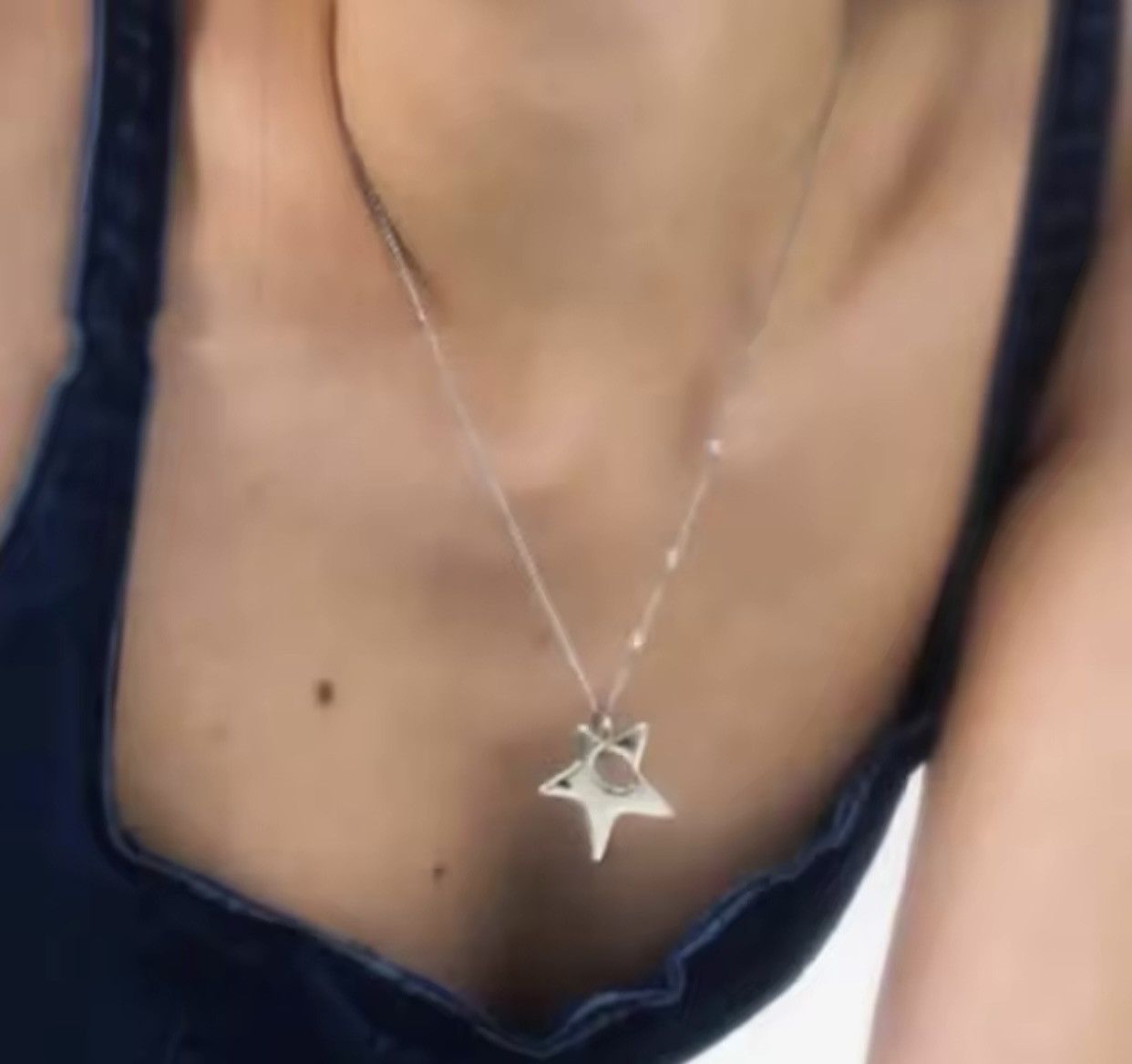 Jewelry Chain Star Necklace Y2K Pop Punk Grunge Size ONE SIZE - 4 Thumbnail
