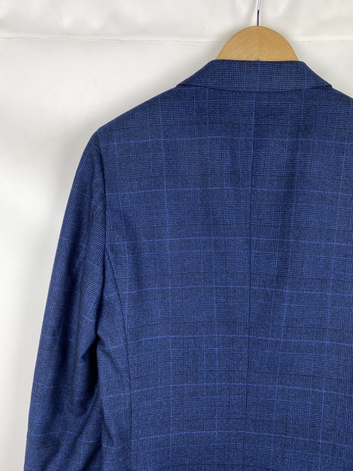Suitsupply Suitsupply Carlo Barbera Sienna wool checked blazer jacket Size 36R - 15 Thumbnail