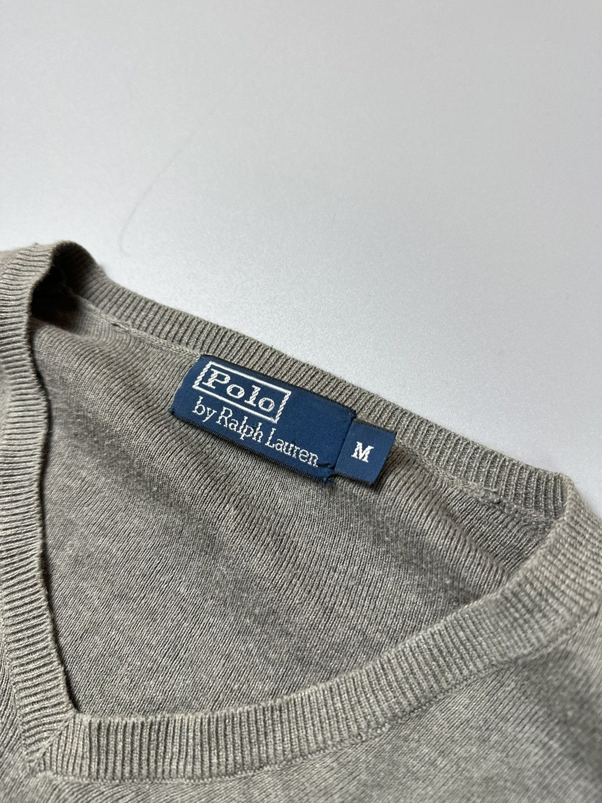 Polo Ralph Lauren × Vintage Polo Ralph Lauren V neck knitwear Size US M / EU 48-50 / 2 - 4 Thumbnail