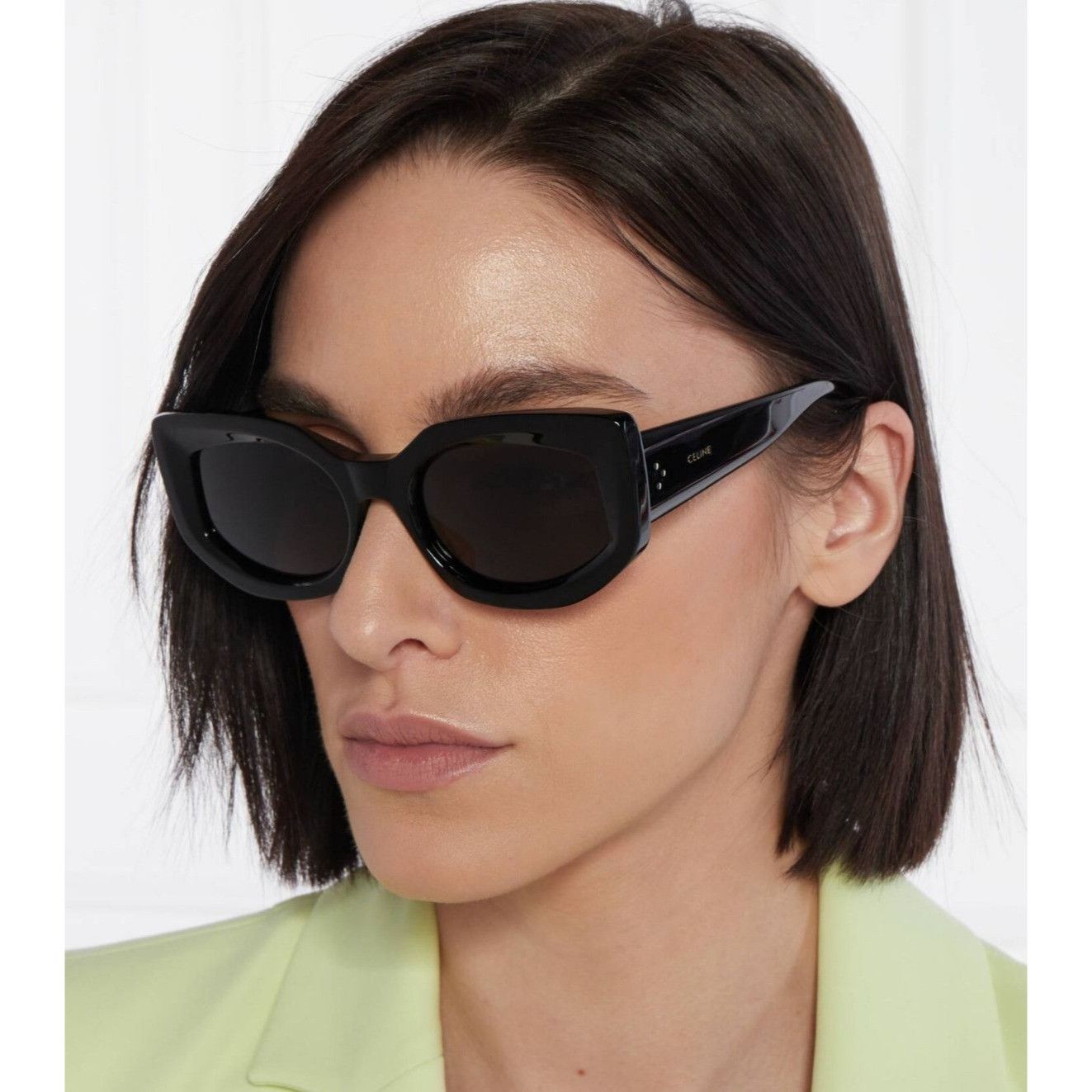 Celine NEW CELINE SUNGLASSES CL40277I 01A BLACK WOMEN EYEWEAR Size ONE SIZE - 2 Thumbnail