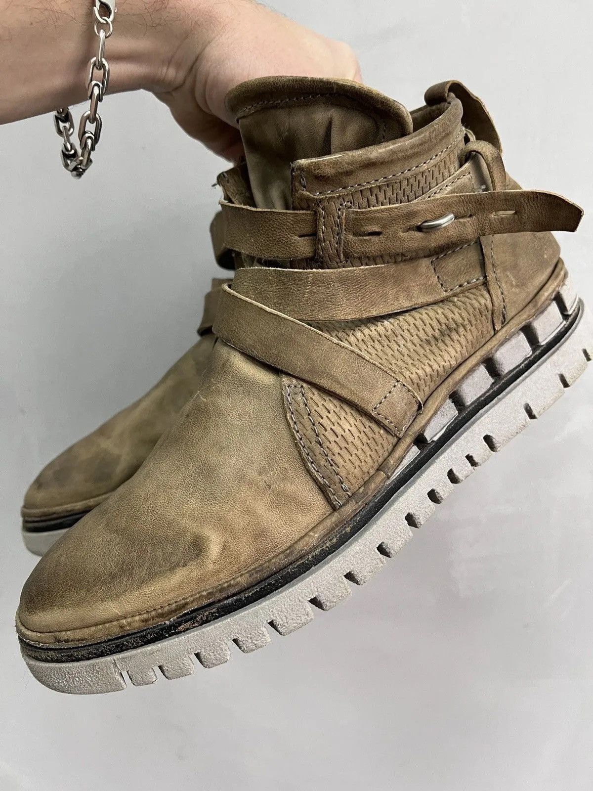 A.S.98 Vintage belted ankle tornado A.S. 98 boots margiela style Size US 8.5 / EU 41-42 - 6 Thumbnail