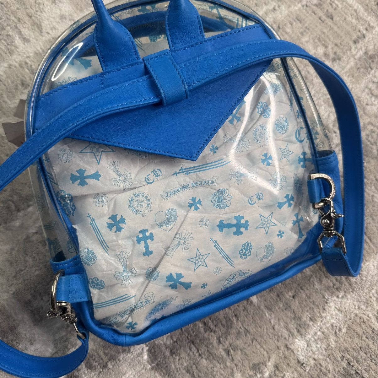Chrome Hearts PVC Back to school leather backpack Size ONE SIZE - 3 Thumbnail