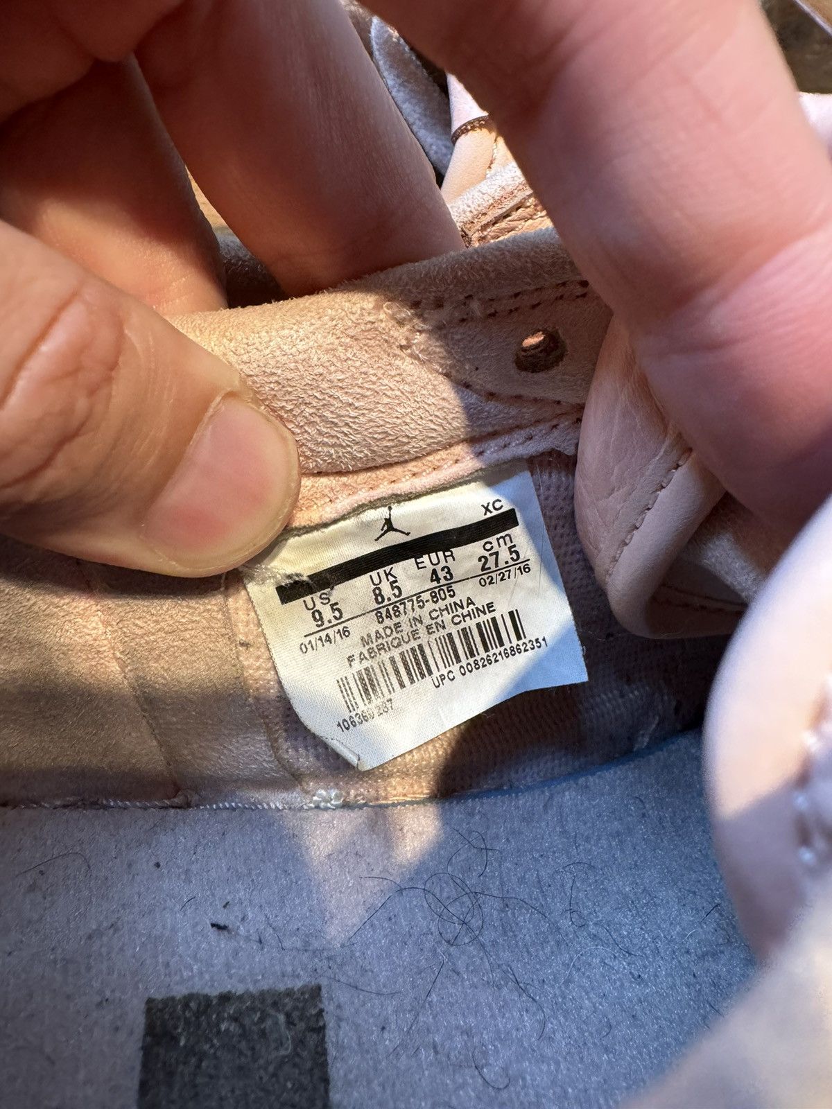 Jordan Brand Nike Air Jordan 1 Swooshless Low Arctic Orange Mens Size 9.5 Size US 9.5 / EU 42-43 - 7 Thumbnail