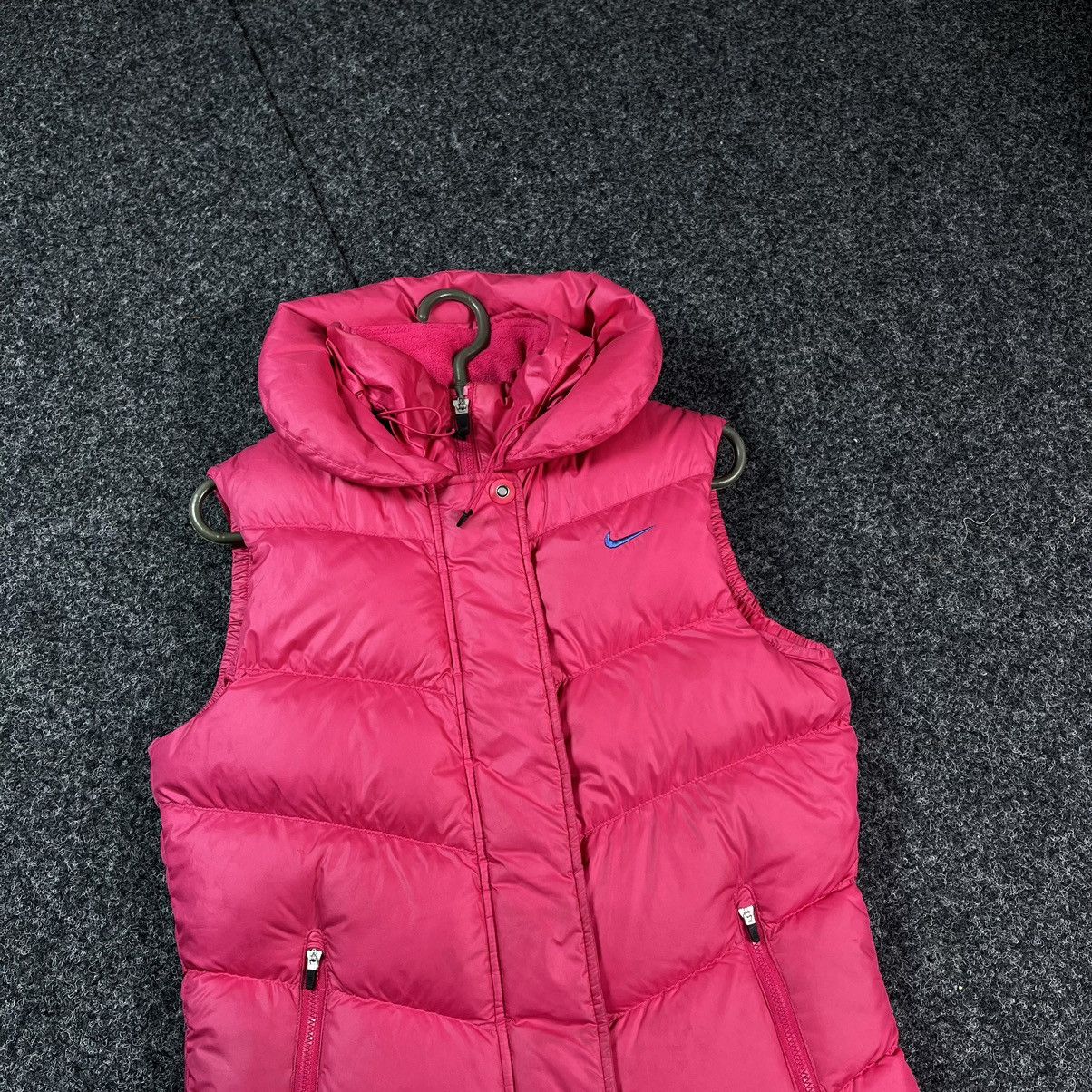 Nike Vintage Womens Nike Puffer Down Vest Size S / US 4 / IT 40 - 2 Thumbnail