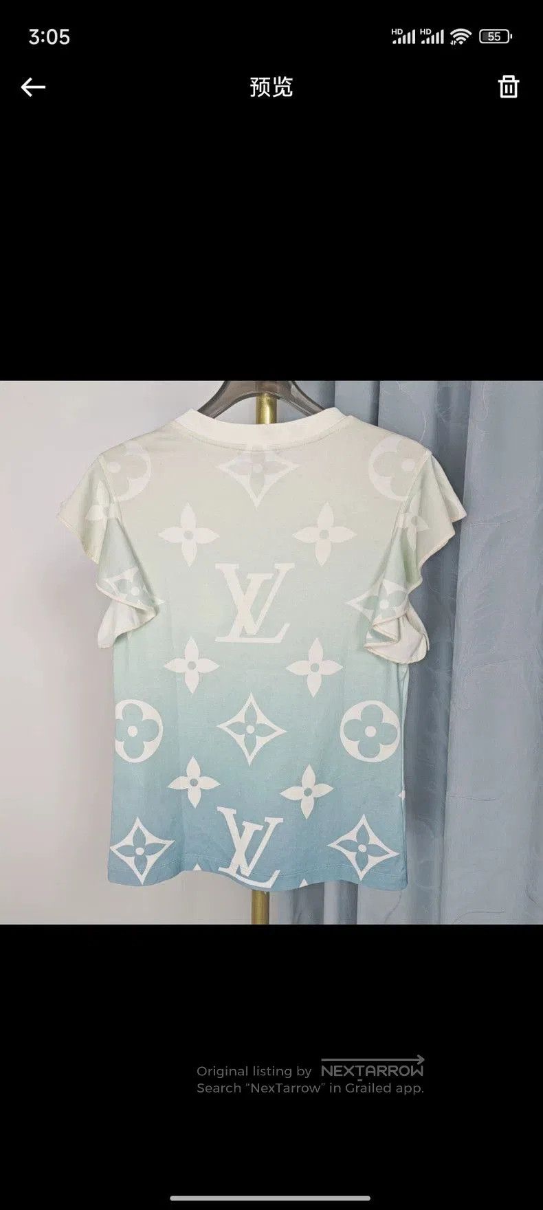 Louis Vuitton LV Monogram Gradient Chain Short Sleeve. Size US S / EU 44-46 / 1 - 4 Thumbnail
