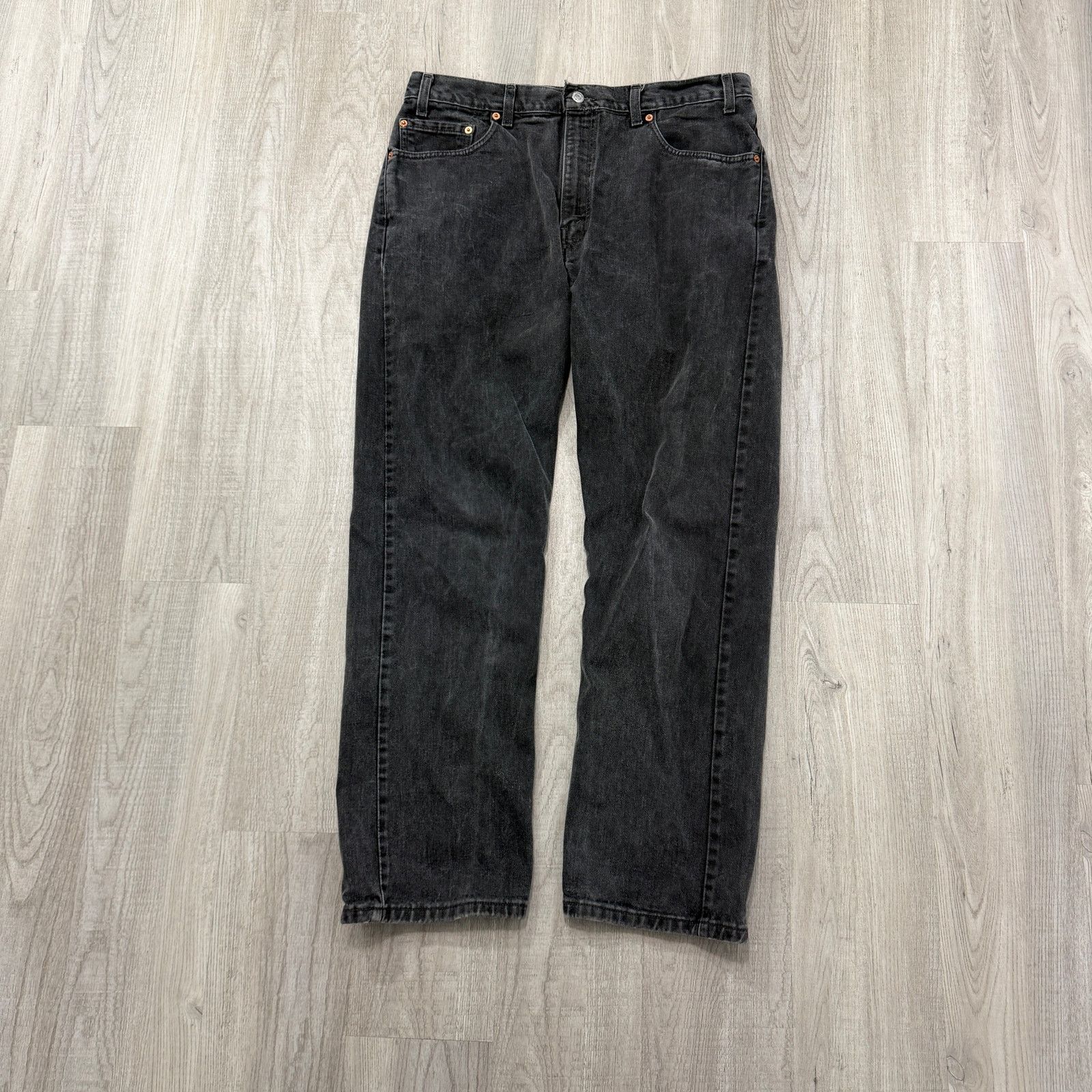 Levi's Vintage Levis 505 Jeans Men's 36x30 Black Regular Straight Size US 36 / EU 52 - 1 Thumbnail