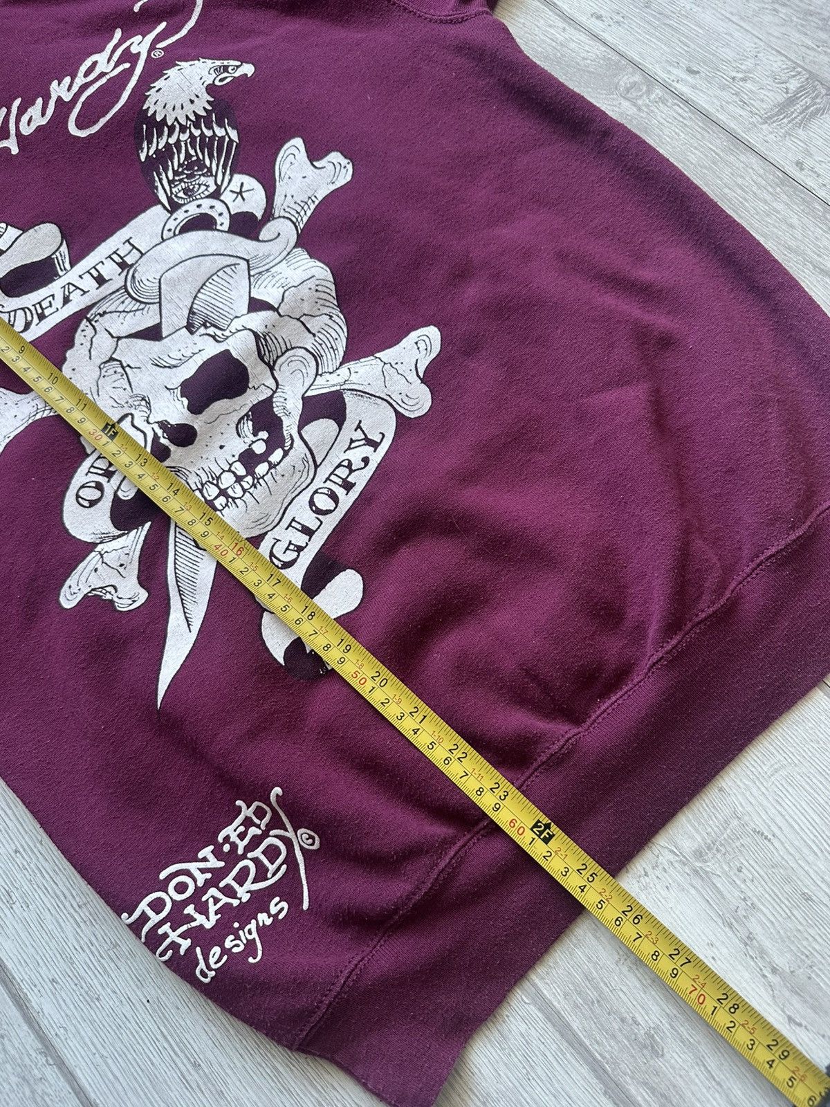 Ed Hardy Ed hardy Y2K Vintage Hoodie Size US S / EU 44-46 / 1 - 9 Thumbnail