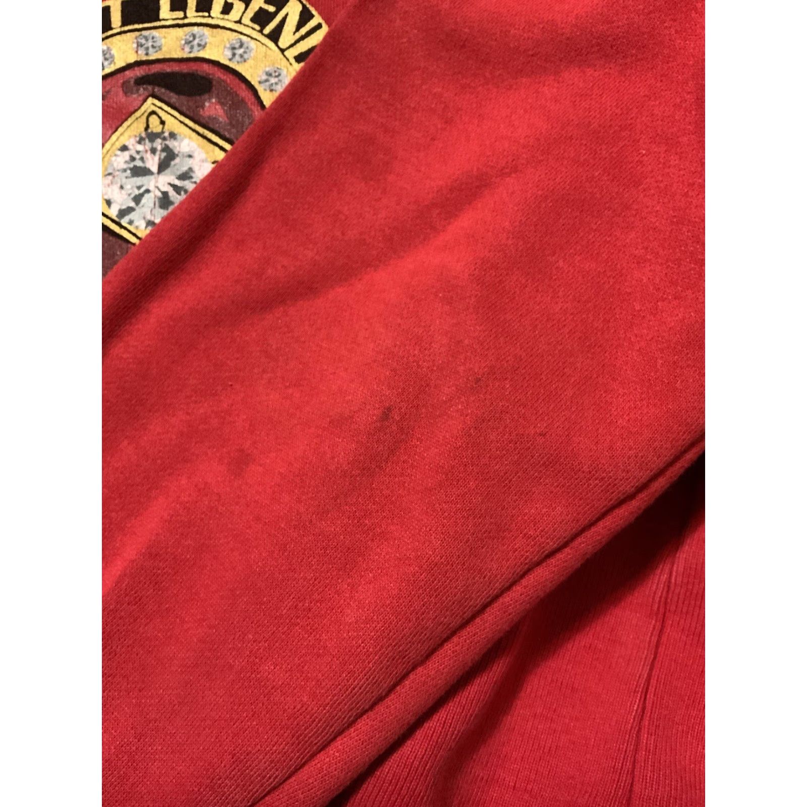 Ecko Unltd. VINTAGE Finally Famous Oro Gold Big Sean Ecko Unltd Detroit Legends Ring Pullover Hoodie Shirt Mens Small Red Size US S / EU 44-46 / 1 - 6 Thumbnail