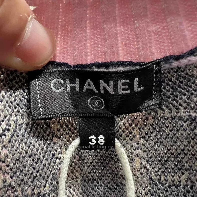 Chanel Chanel Slogan letter logo plaid sling Size XS / US 0-2 / IT 36-38 - 5 Thumbnail