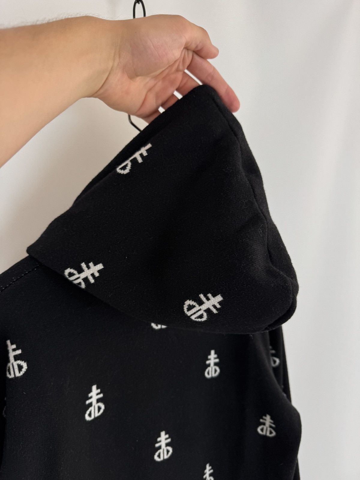 Drop Dead Drop Dead Blasphemy Knit Multi-Logo Hoodie Size US XS / EU 42 / 0 - 11 Thumbnail