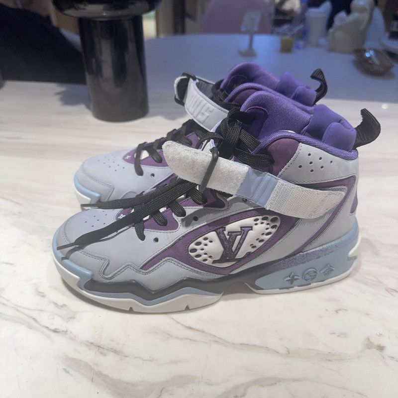 Louis Vuitton Louis Vuitton Trainer 2 High Top Sneakers 0089 Size US 6.5 / EU 39-40 - 1 Thumbnail