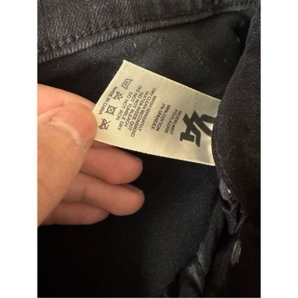 Draggin Jeans YoungLA Black Skinny Jeans Men’s 32x30 Streetwear Denim Size US 32 / EU 48 - 4 Thumbnail