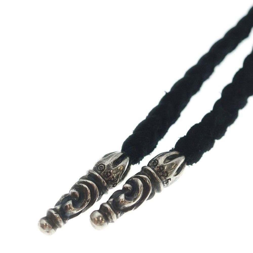 Chrome Hearts Chrome Hearts Leather Braid Scroll Necklace Size ONE SIZE - 4 Thumbnail
