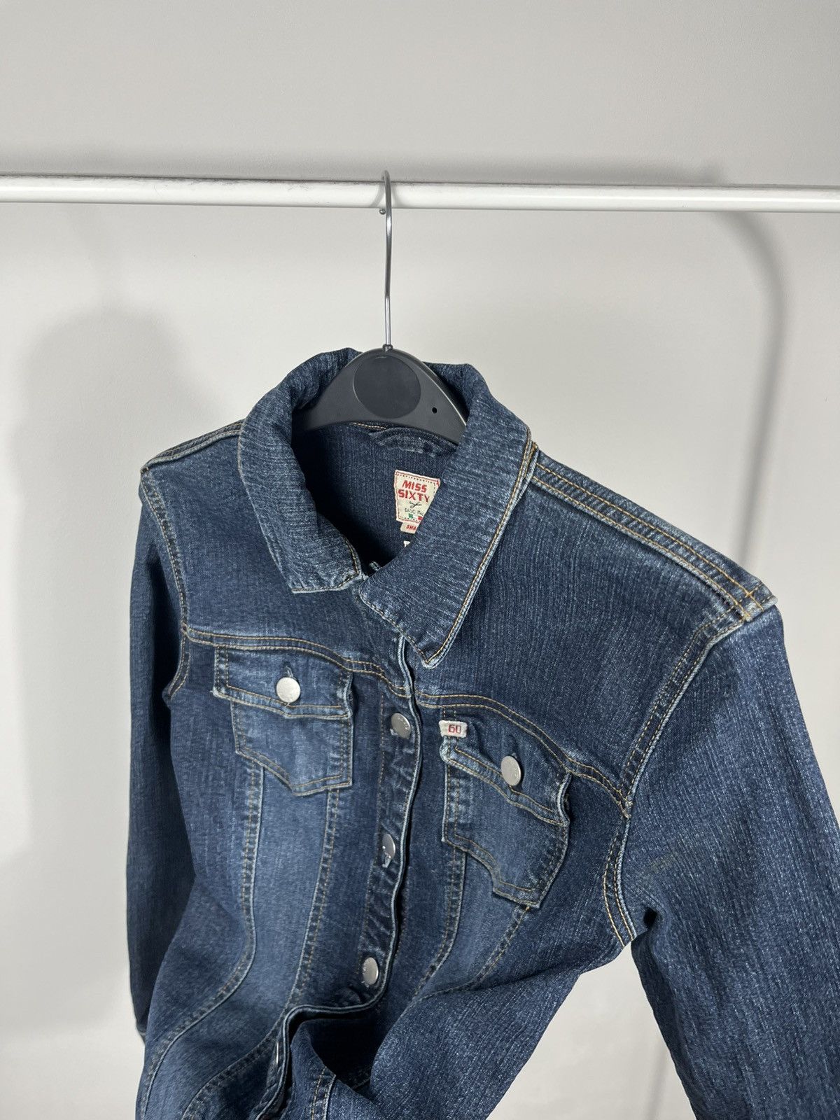 Miss Sixty Miss Sixty Vintage Denim Jacket Women’s Blue Small Size S / US 4 / IT 40 - 10 Thumbnail