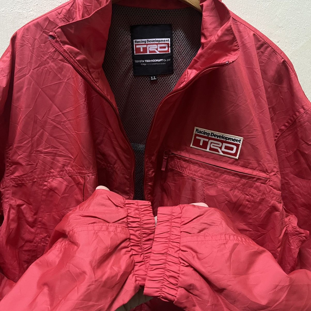 Japanese Brand Rare Vintage Toyota TRD Racing Jacket Size US XL / EU 56 / 4 - 3 Thumbnail