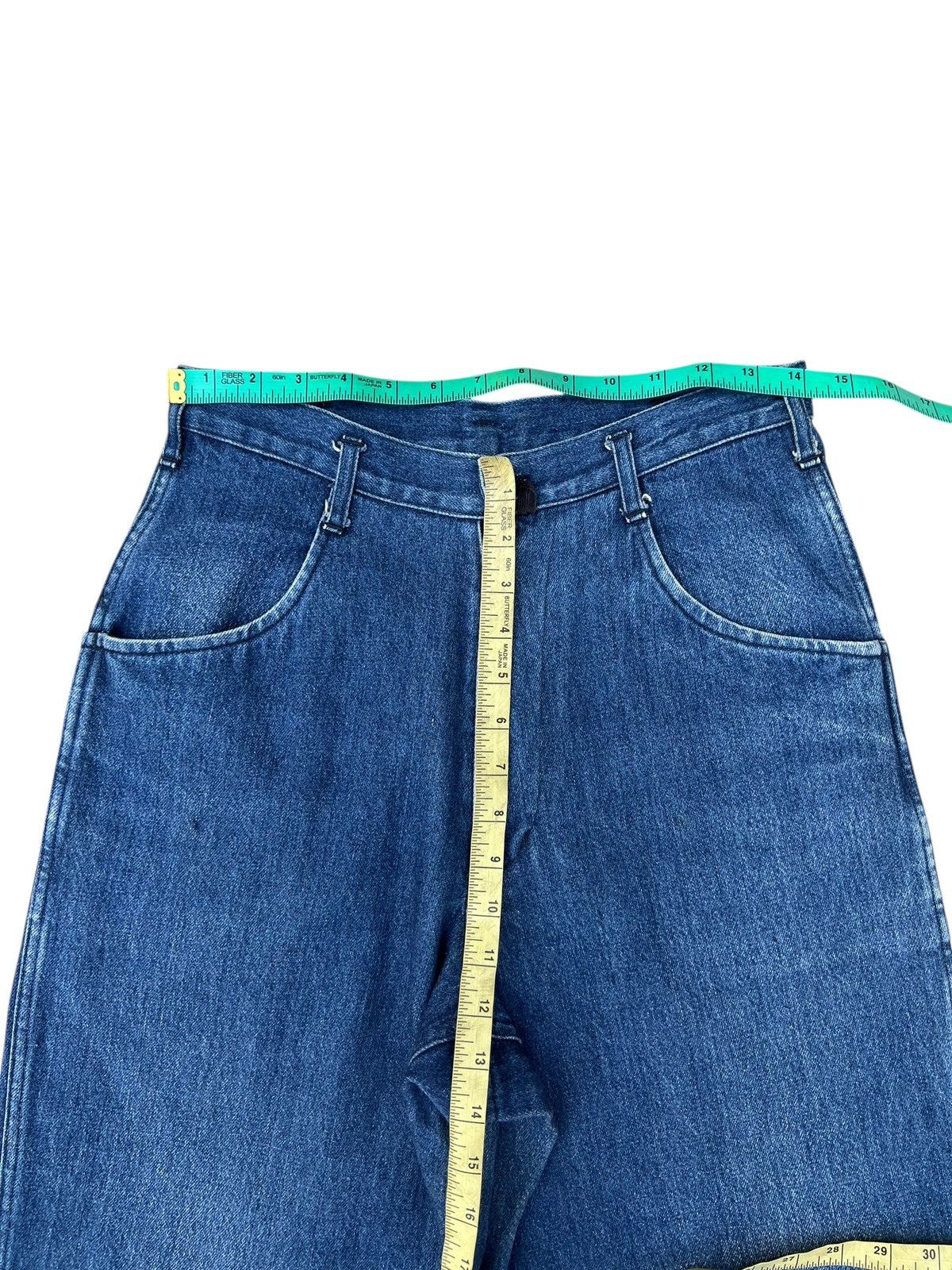 Yohji Yamamoto RARE! 80s Yohji Yamamoto Y’s For Men Fade Denim Baggy Jeans Size US 28 / EU 44 - 4 Thumbnail