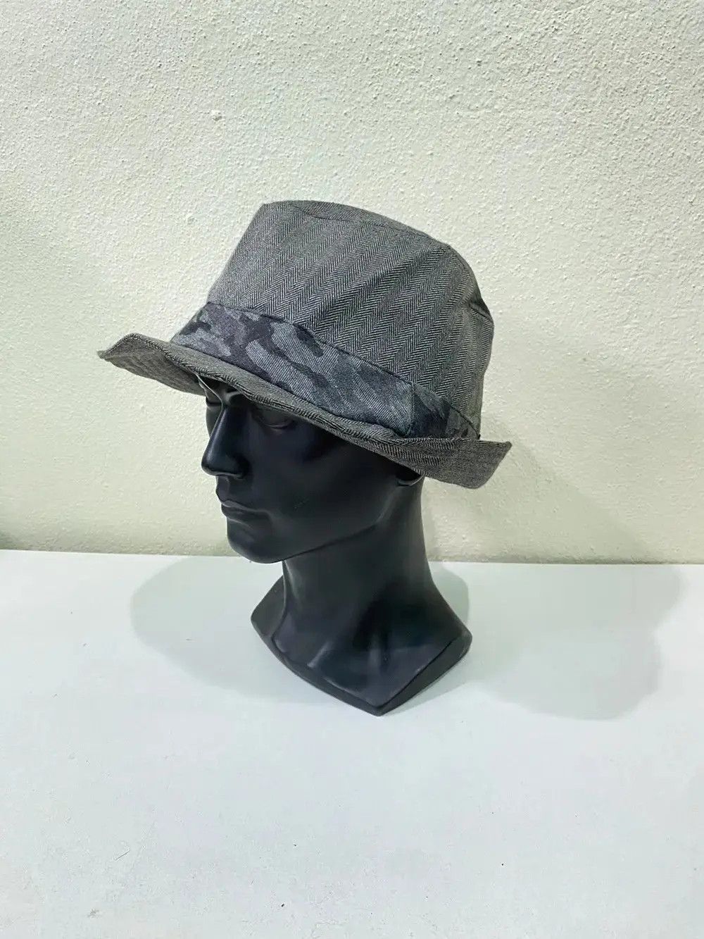 Beams Plus × Japanese Brand Japanese Brand Beams Heart Plain Bucket Hat Size ONE SIZE - 3 Thumbnail