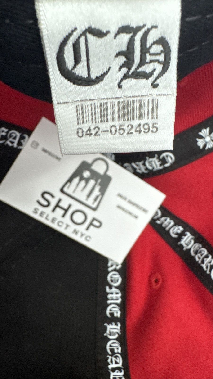 Chrome Hearts BRAND NEW CHROME HEARTS CH 6-PANEL RED SNAPBACK CAP HAT Size ONE SIZE - 4 Thumbnail