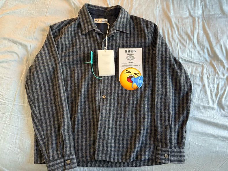 Our Legacy Our Legacy size48 A wool cardigan shirt Size US M / EU 48-50 / 2 - 3 Thumbnail