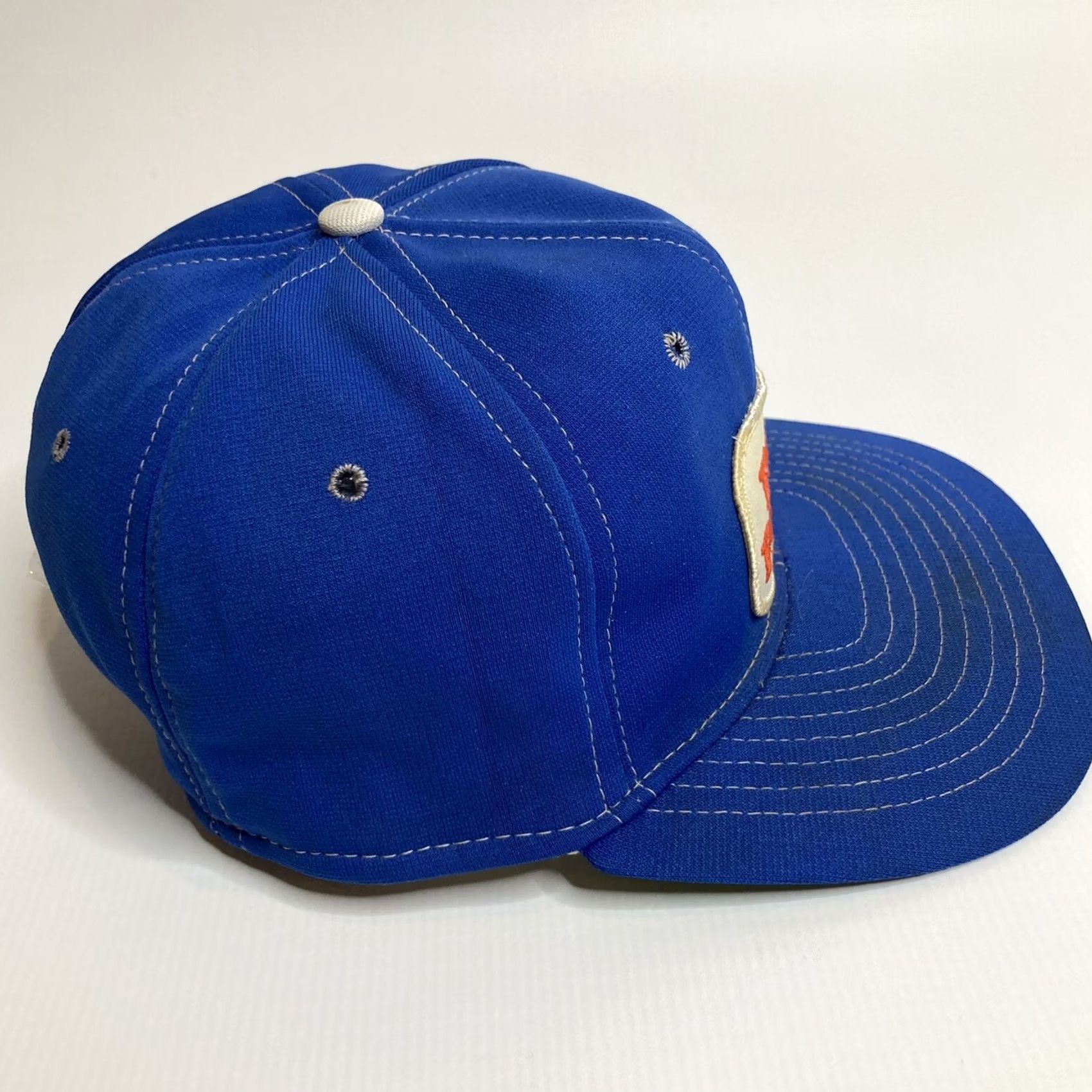 Vintage VINTAGE Dr Pepper I’m A Pepper MLB Snapback Hat Baseball Cap 6 5/8-7 1/4 Adjustable Blue Mens Baseball Cap Size ONE SIZE - 4 Thumbnail