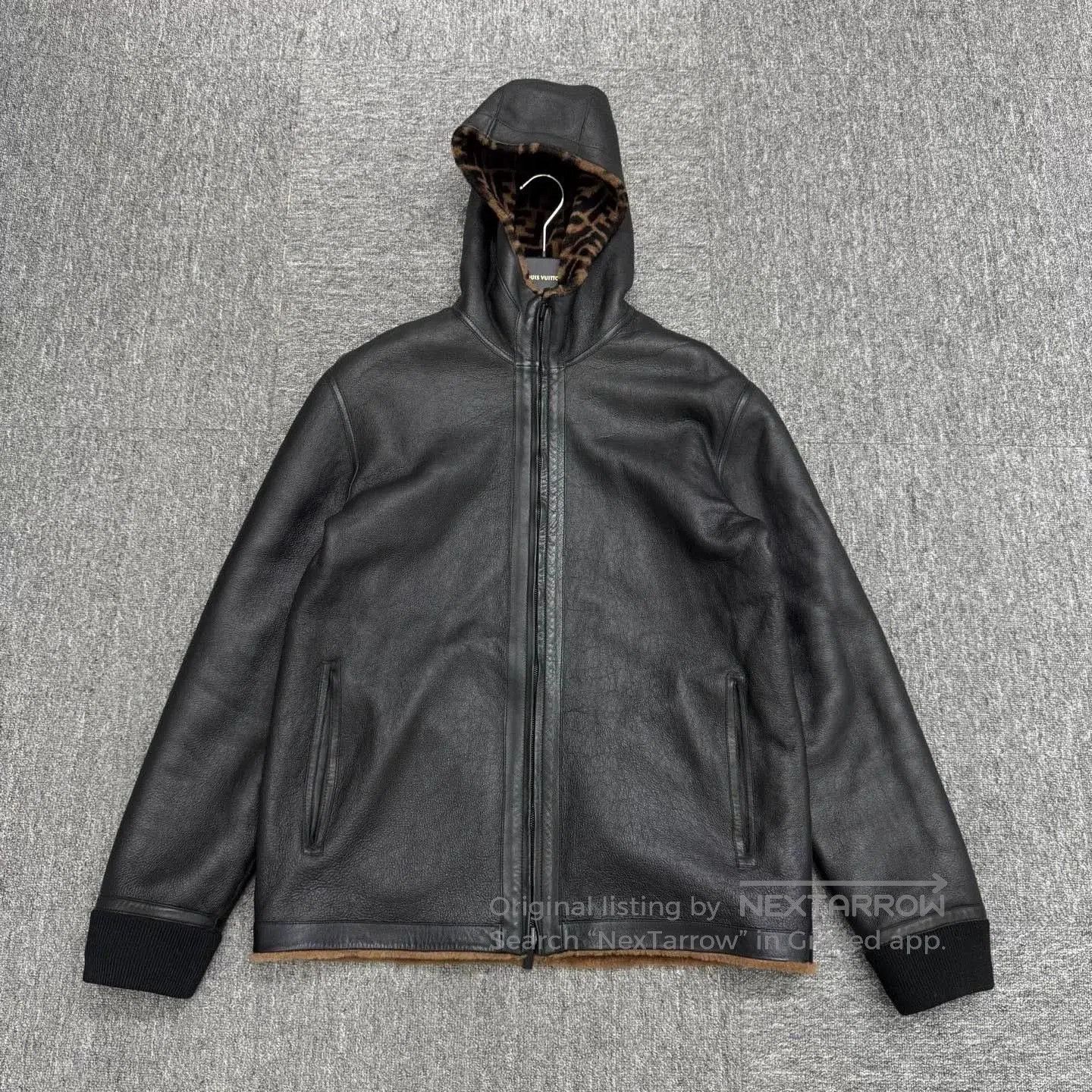 Fendi Fendi Double Sided Leather Jacket with Hood. Size US L / EU 52-54 / 3 - 2 Thumbnail
