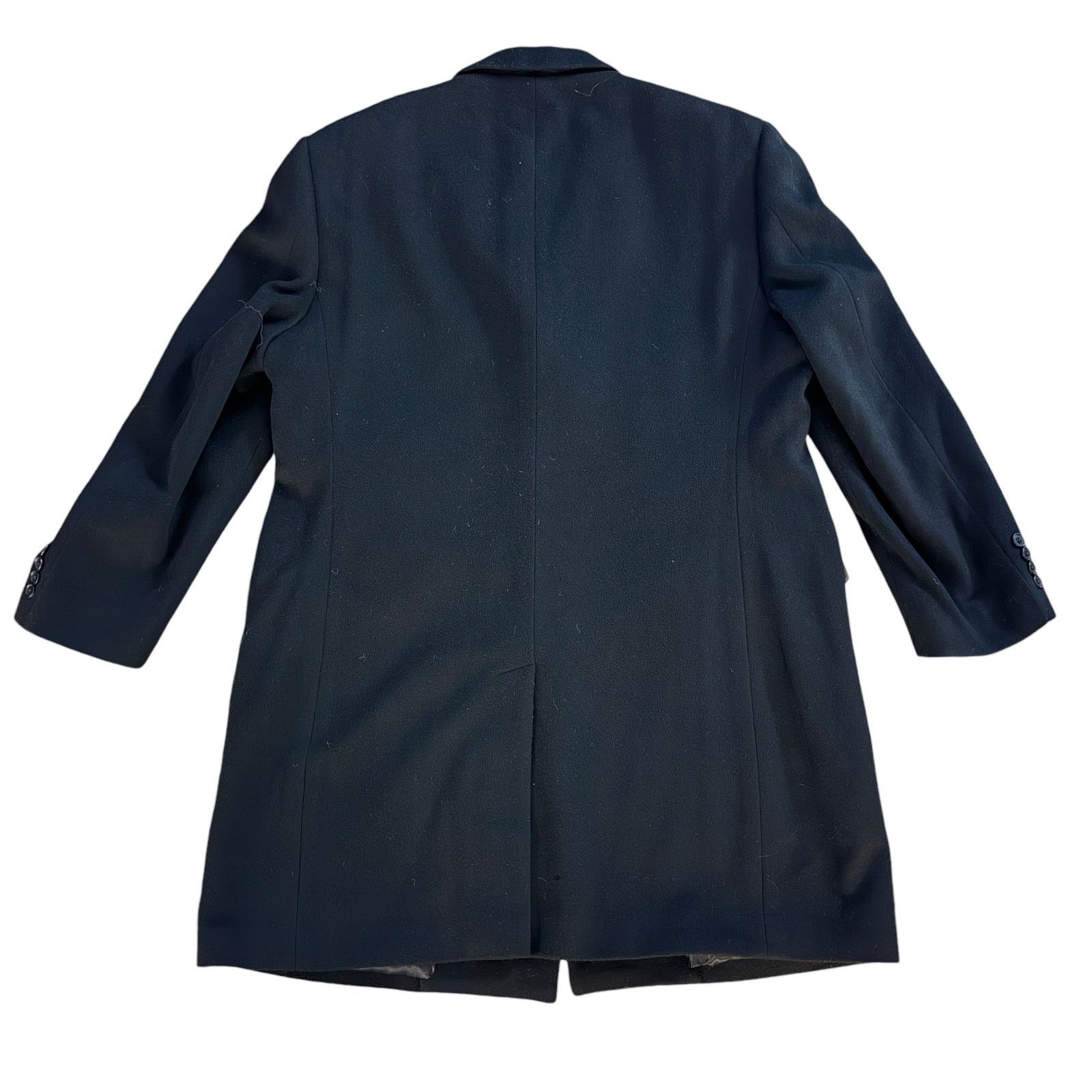 John Varvatos John Varvatos Star USA Cashmere Topcoat Black 44R Size US S / EU 44-46 / 1 - 5 Thumbnail