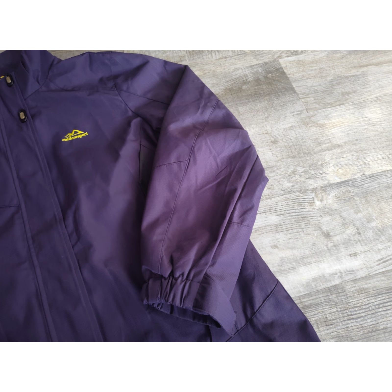 Vintage Outdoor Sport Women's Purple Ski Winter Jacket Oscillator Series Lined Sz M EUC Size M / US 6-8 / IT 42-44 - 2 Thumbnail