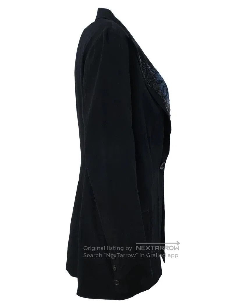 Yohji Yamamoto Yohji Yamamoto Sequin Blazer Jacket. Size US XS / EU 42 / 0 - 3 Thumbnail