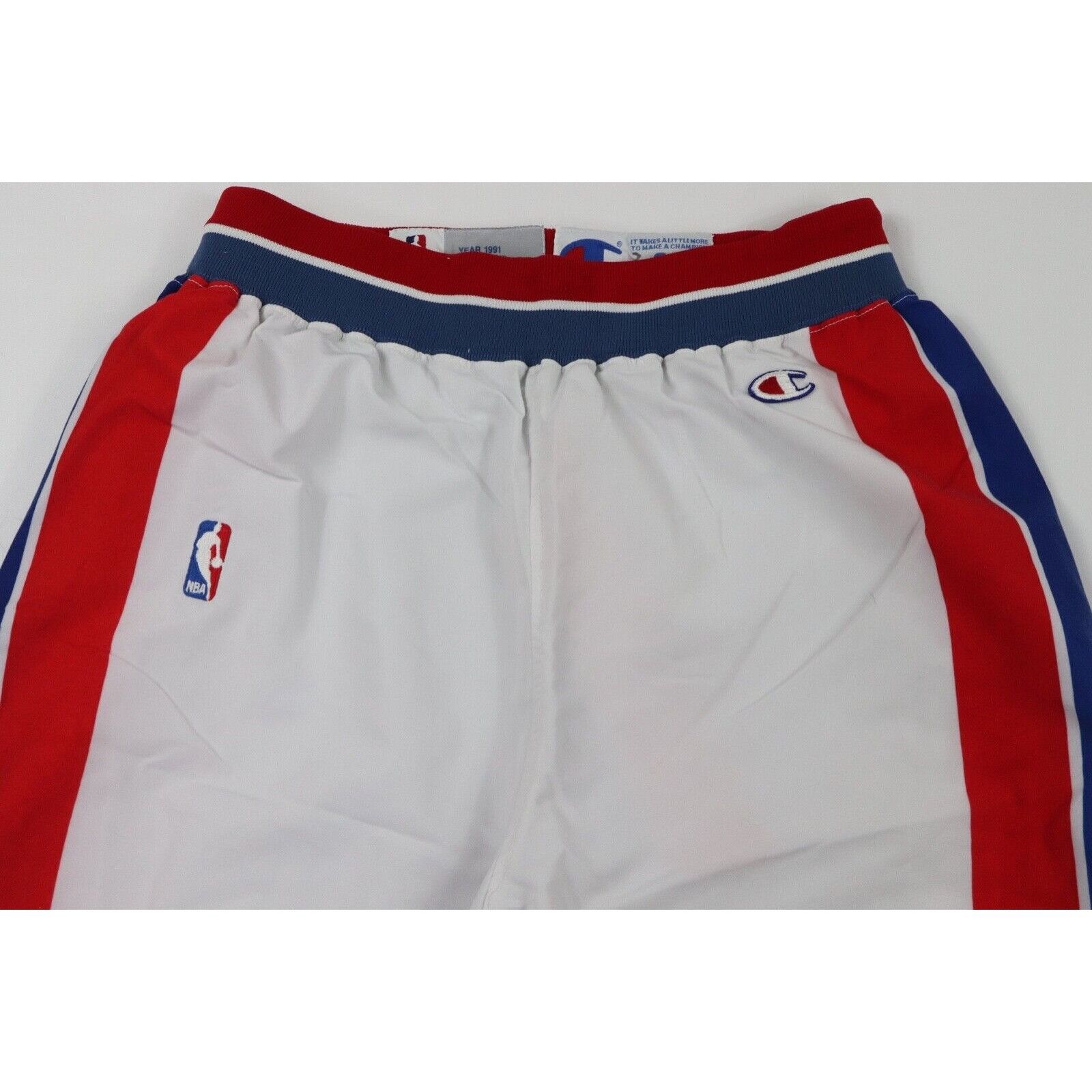 Champion Vintage 90s Champion Detroit Pistons Game Worn Pants Size US 32 / EU 48 - 2 Thumbnail