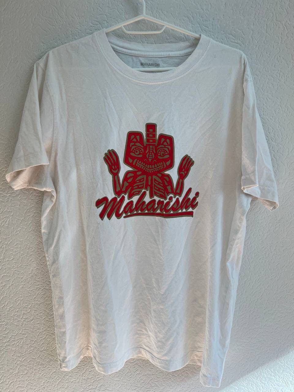 T-shirt Maharishi Uomo Blu Taglia M Manica Corta - Nuova Con Etichette