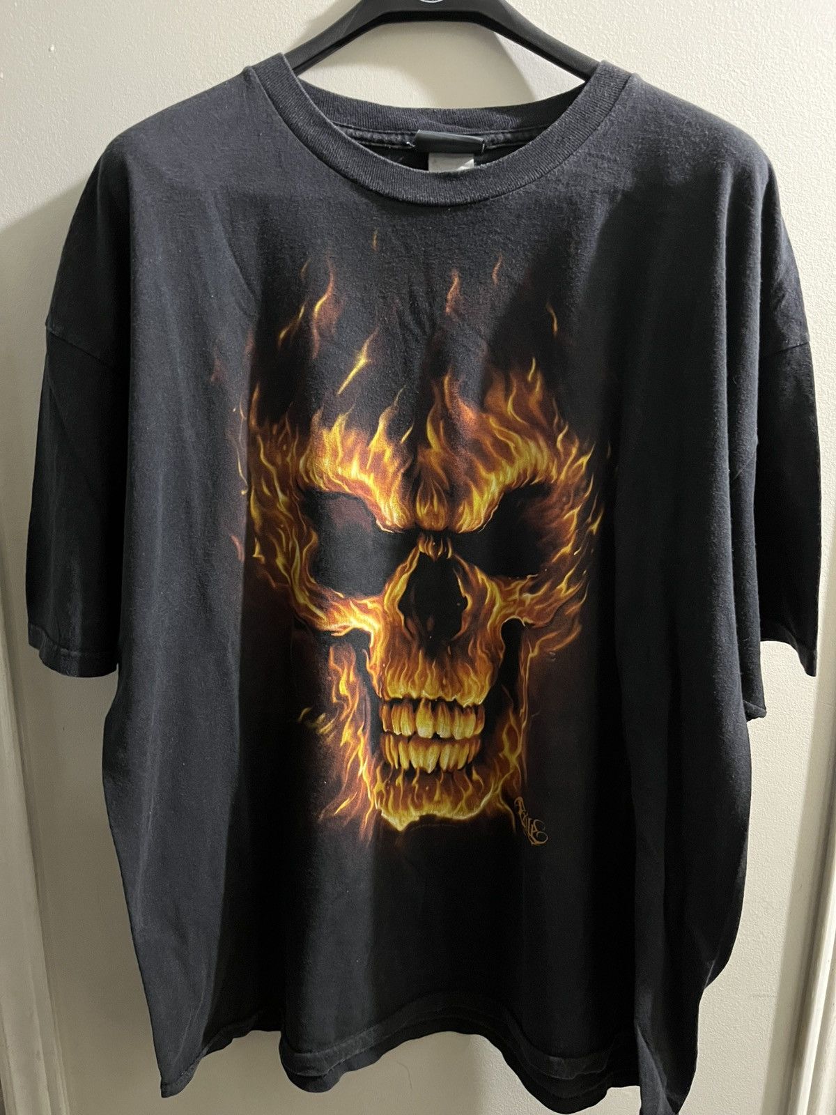 Vintage Vintage exile skeleton tee Size US XXL / EU 58 / 5 - 1 Thumbnail