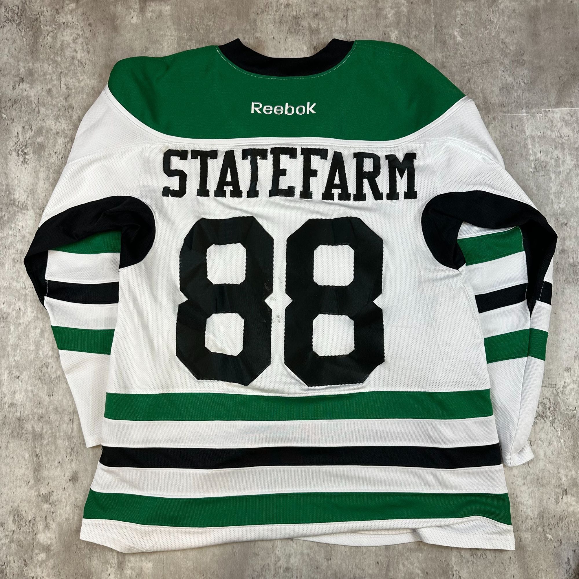 Reebok Reebok Green & White Daytona Racers StateFarm 88 Hockey Jers Size US M / EU 48-50 / 2 - 2 Thumbnail