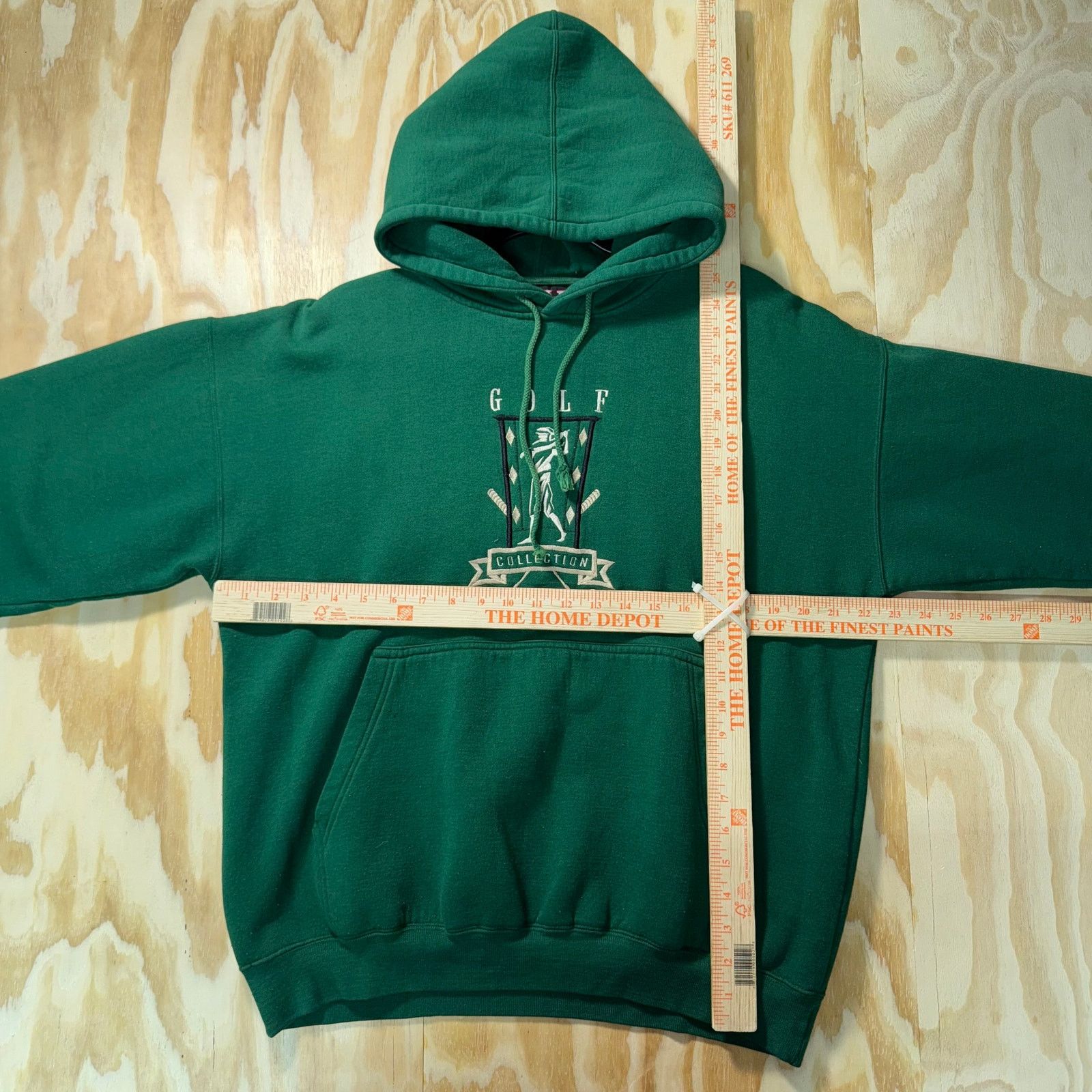 Vintage Vintage Y2K golf collection essential 90s embroidered hoodie Size US M / EU 48-50 / 2 - 4 Thumbnail