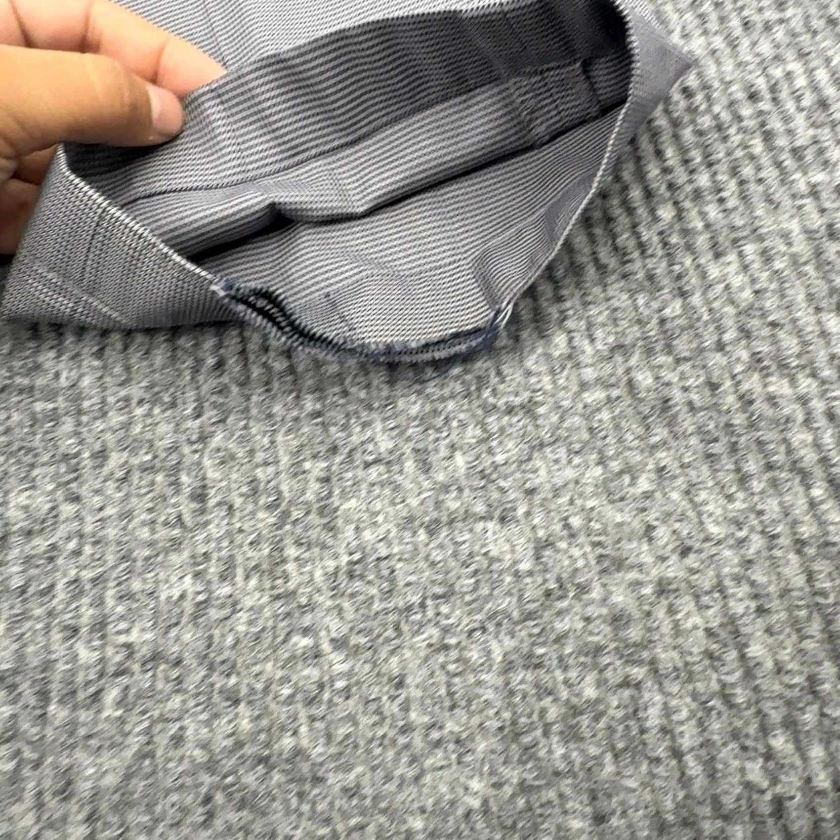 Brooks Brothers Brooks Brothers Advantage Chino Pants Men 35x30 Grey Cotton Clark Fit Preppy Micro Houndstooth Size US 35 - 2 Thumbnail