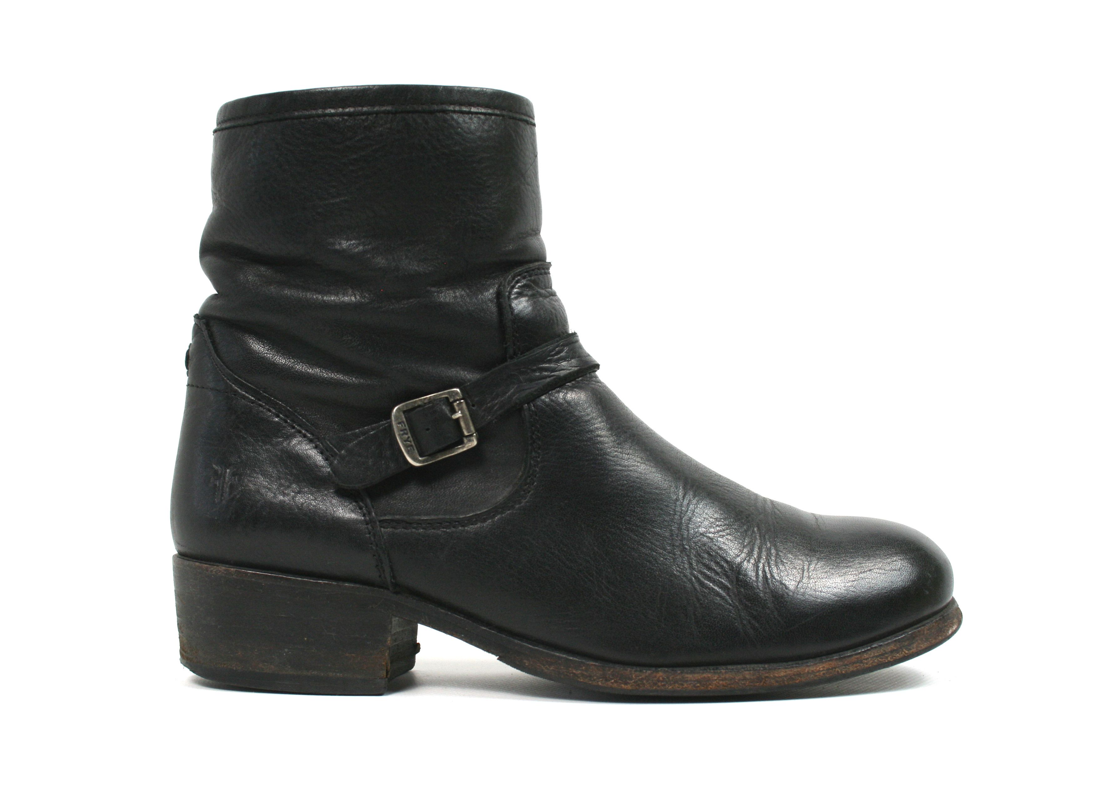 Frye Lynn Strap Ankle Boots Made in Mexico Size US 7.5 / IT 37.5 - 1 Thumbnail