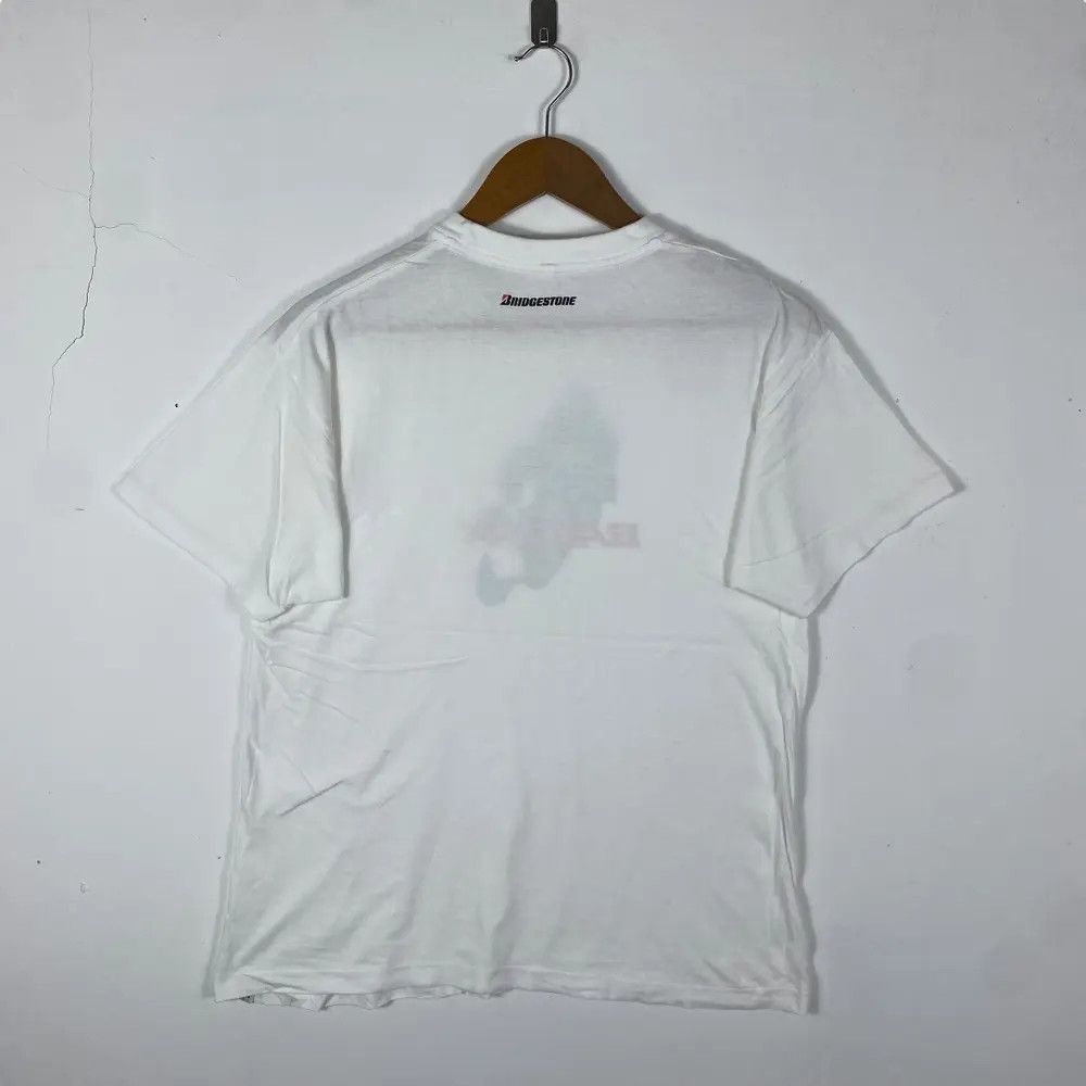 Japanese Brand Vintage 90's BATTLAX Bridgestone Racing Tyre Graphic Tee Size US L / EU 52-54 / 3 - 4 Thumbnail