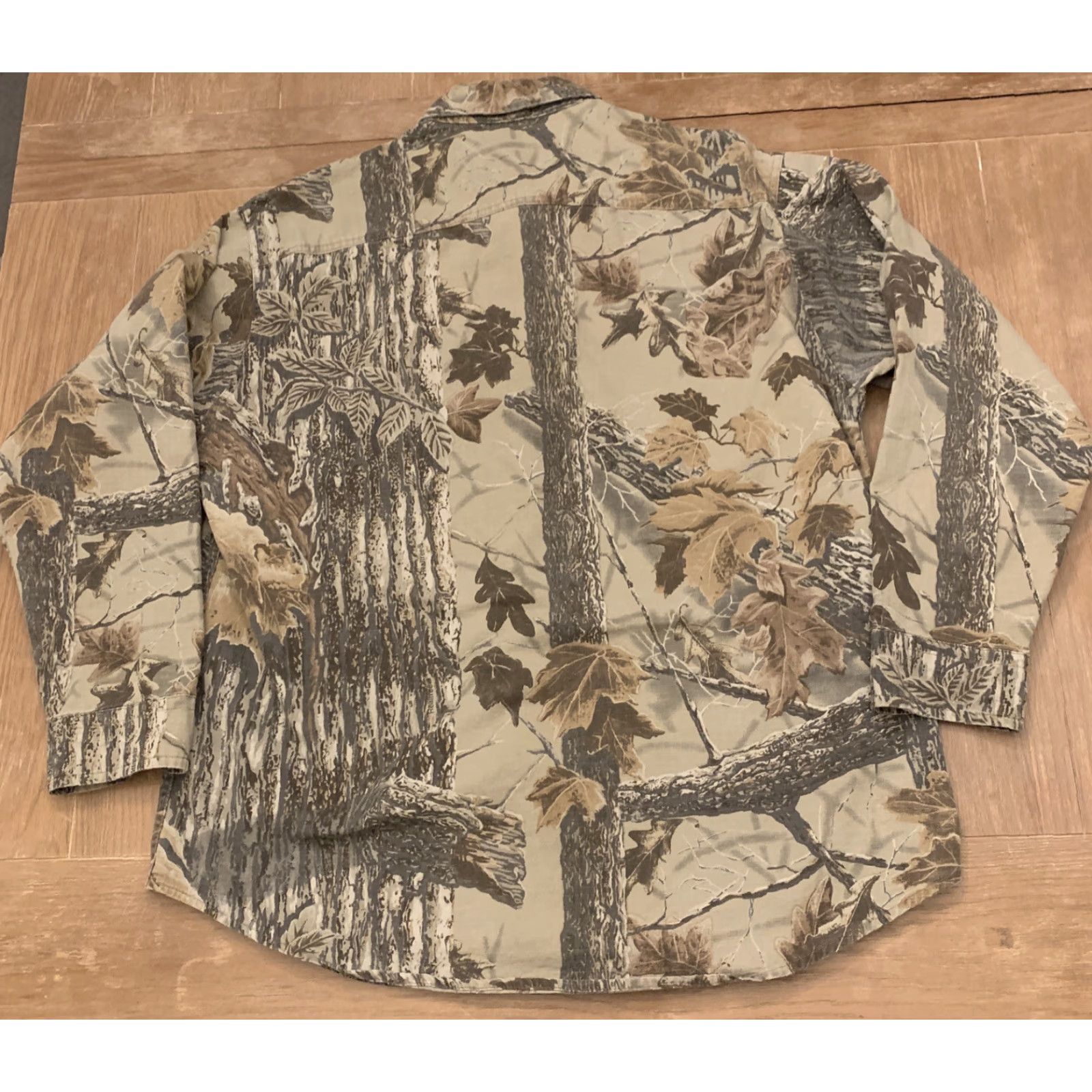 Vintage VINTAGE Woolrich Button-Up Shirt Mens Large Realtree Camo Flannel Long Sleeve Brown 90s Outdoors Size US L / EU 52-54 / 3 - 4 Thumbnail