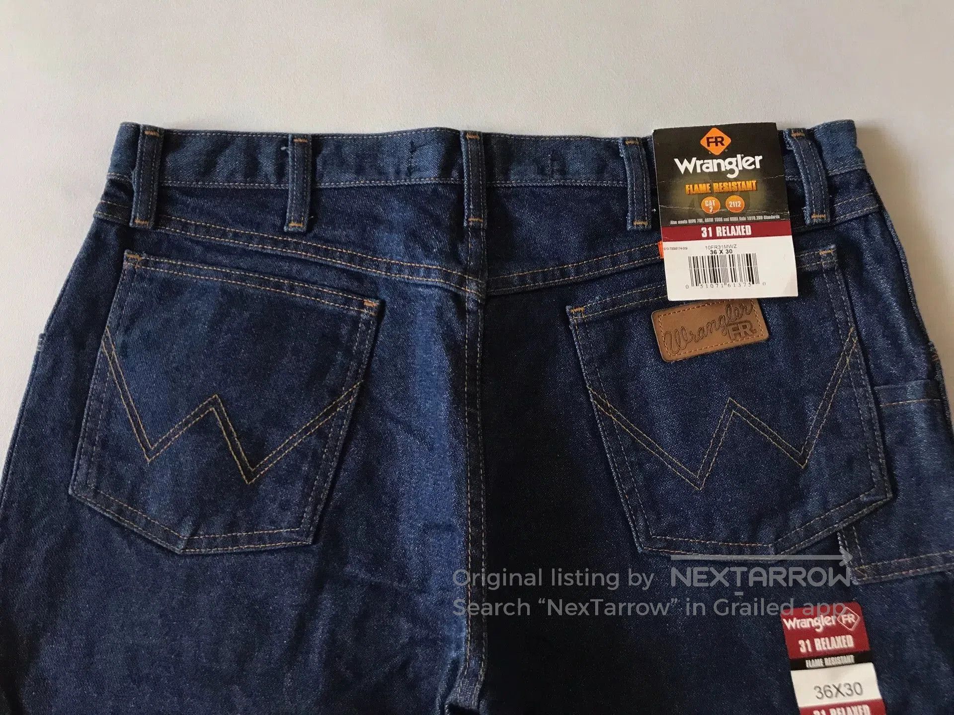 Wrangler Wrangler FR31MWZ Flame Resistant Jeans. Size US 36 / EU 52 - 5 Thumbnail