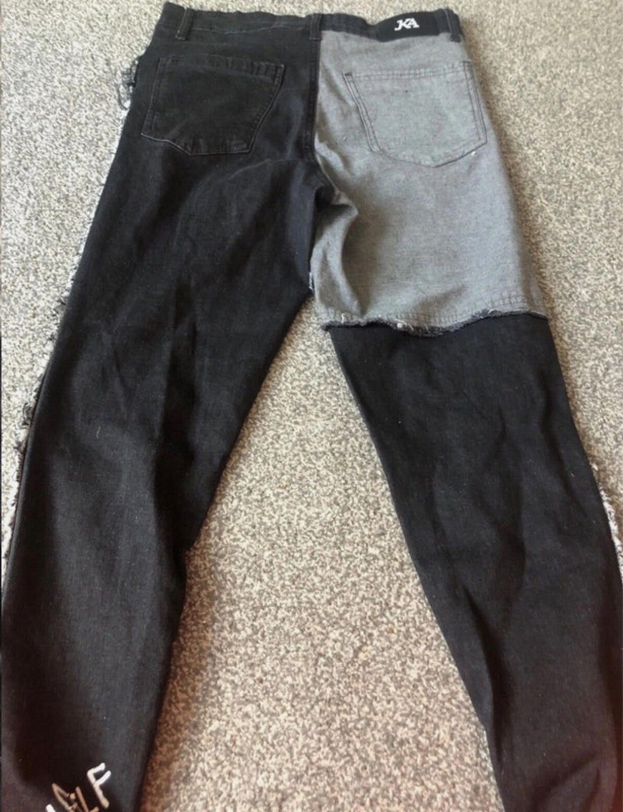 Other JK Attire jeans “half awake” size M/12 skinny stylish jeans Size 32" / US 10 / IT 46 - 4 Thumbnail