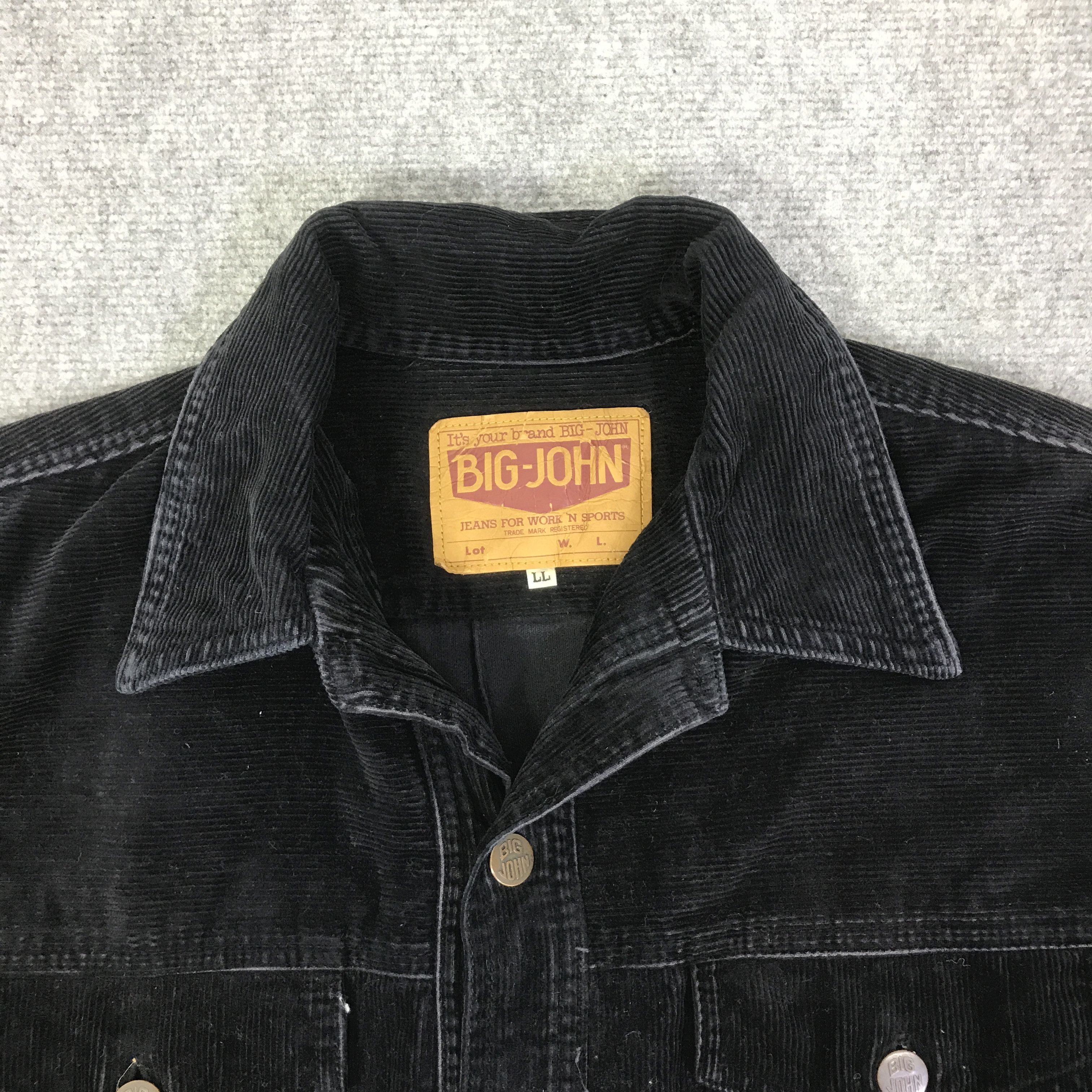 Big John BIG JOHN CORDURY BLACK JACKET K70B22 Size US L / EU 52-54 / 3 - 7 Thumbnail
