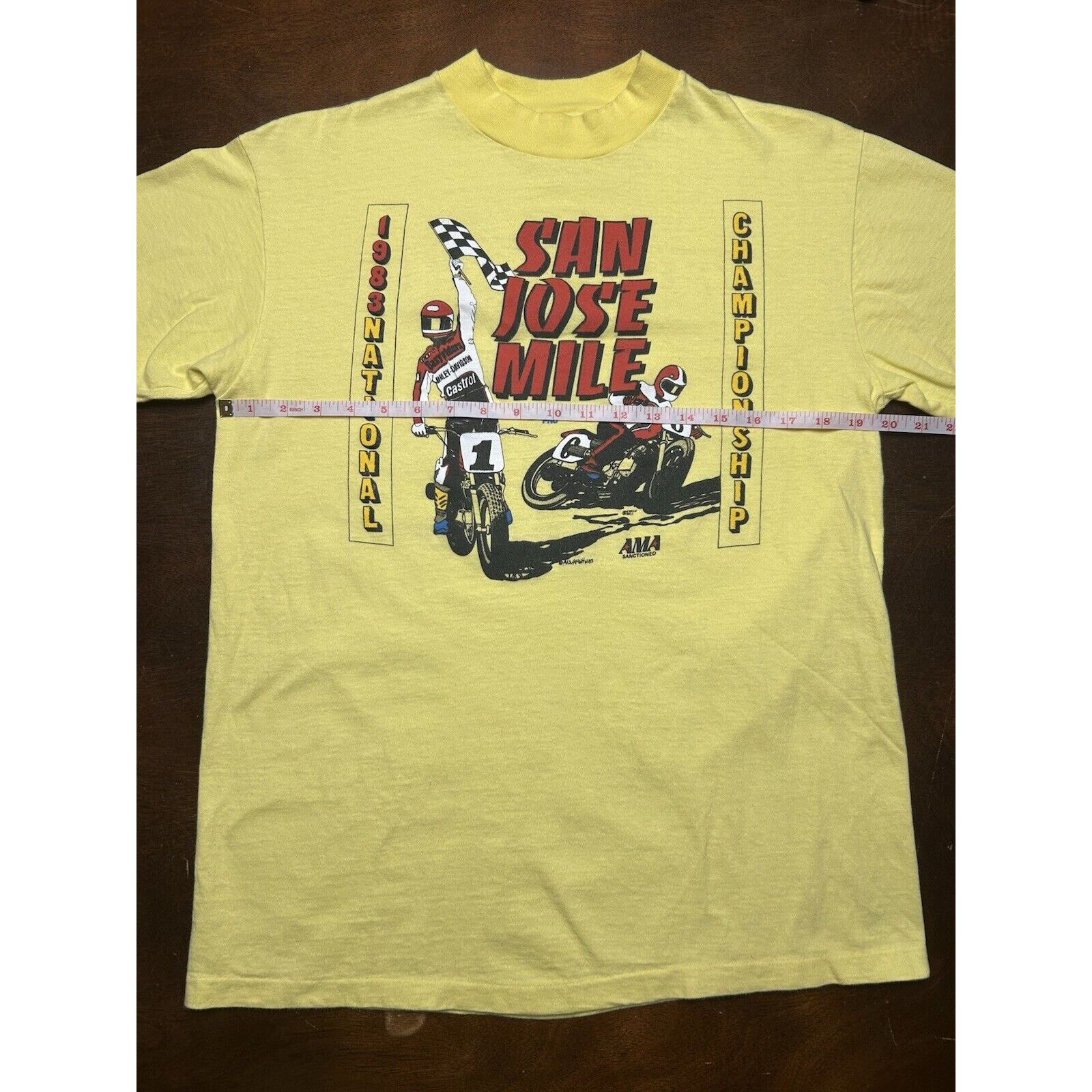 Camel 80s Camel Pro San Jose Mile National Championship AMA Shirt Size US L / EU 52-54 / 3 - 5 Thumbnail