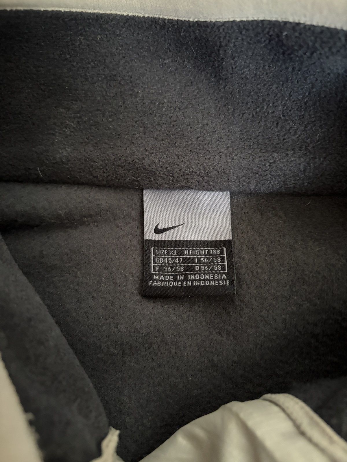 Nike 00s Euro NIKE 3D pocket half-zip fleece Size US XL / EU 56 / 4 - 13 Thumbnail