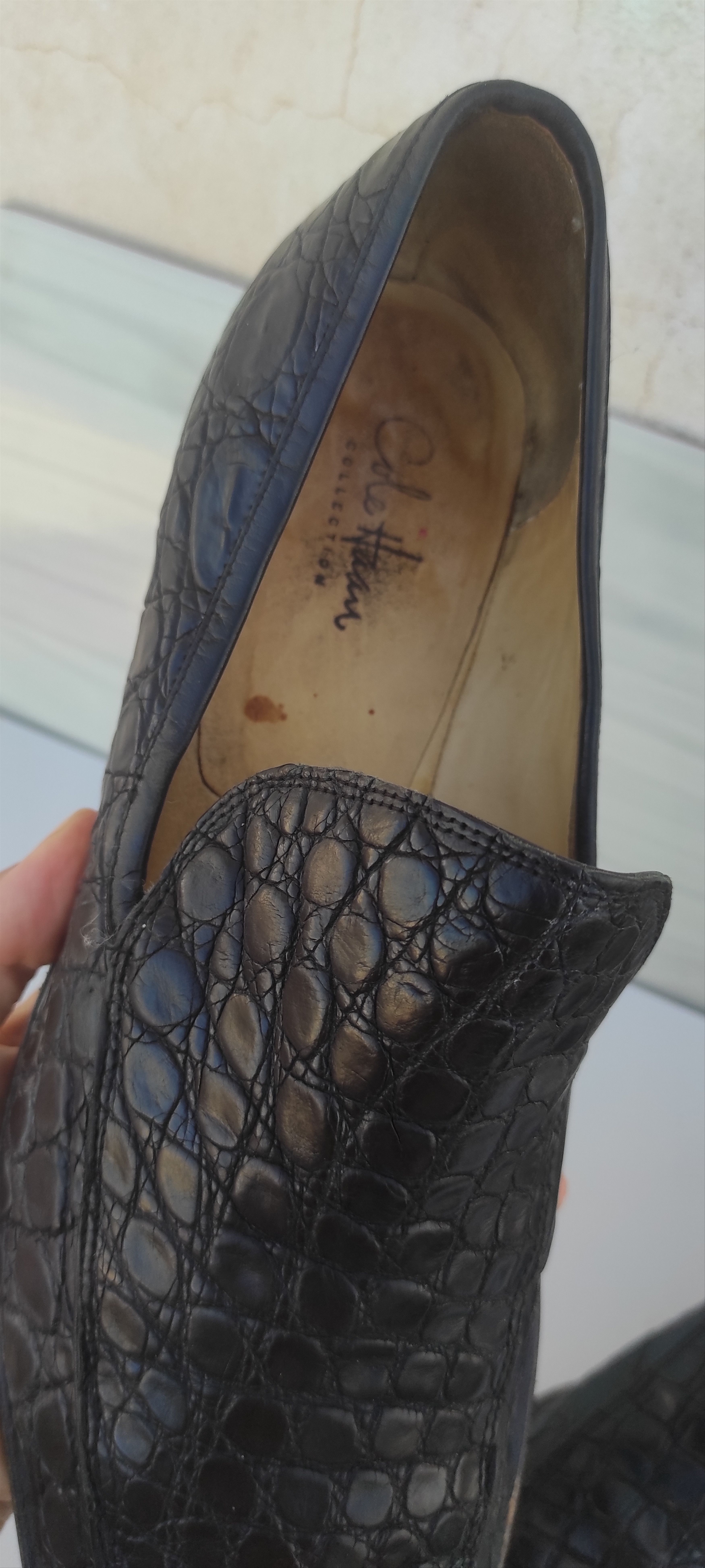 Cole Haan Cole Haan Genuine Crocodile Slip-On Loafer Size 9 1/2 Size US 9.5 / EU 42-43 - 21 Thumbnail