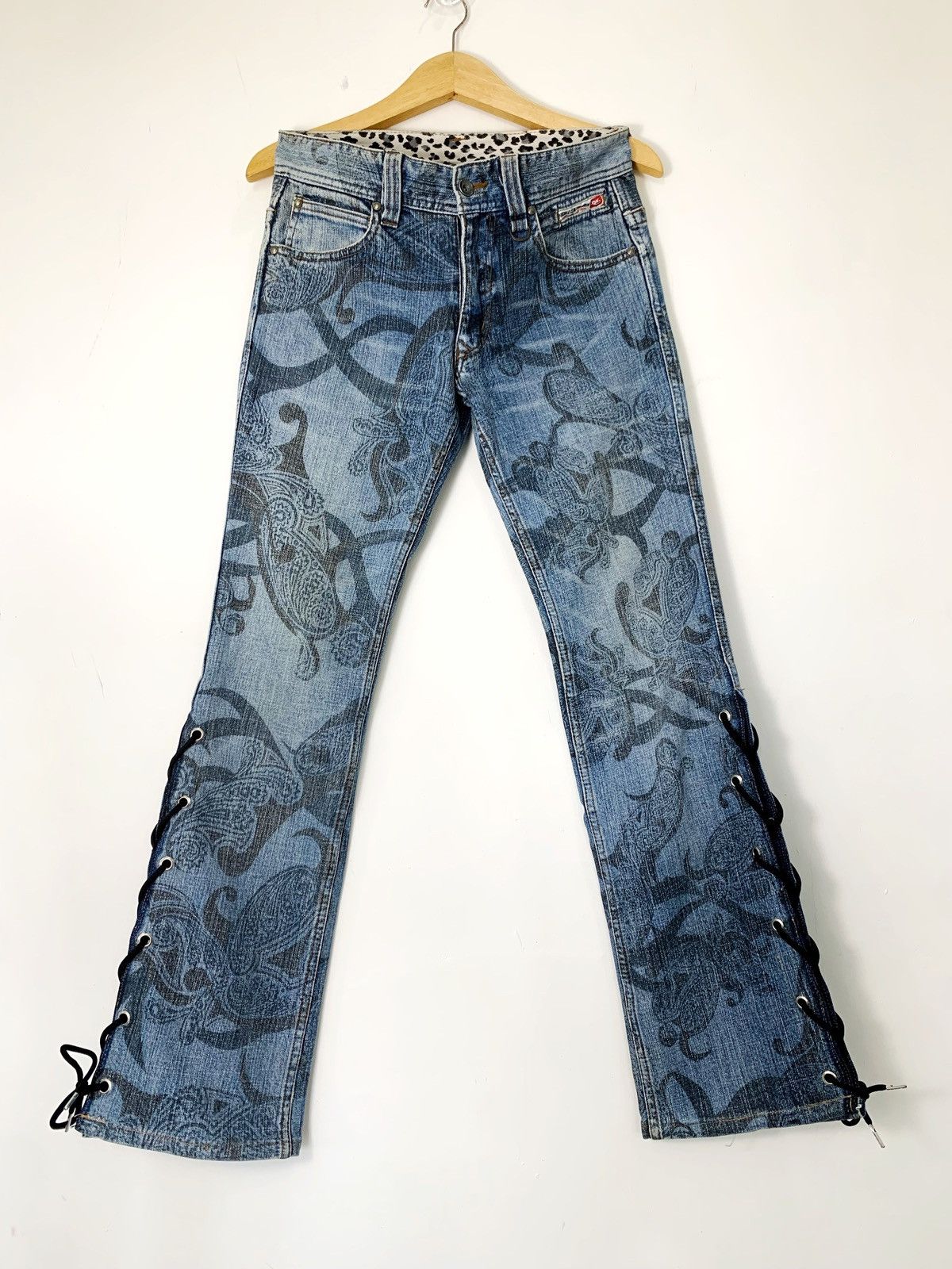 Nicole Club Lace up flare nicole club f men ifsixwasnine lgb style Size US 28 / EU 44 - 1 Thumbnail