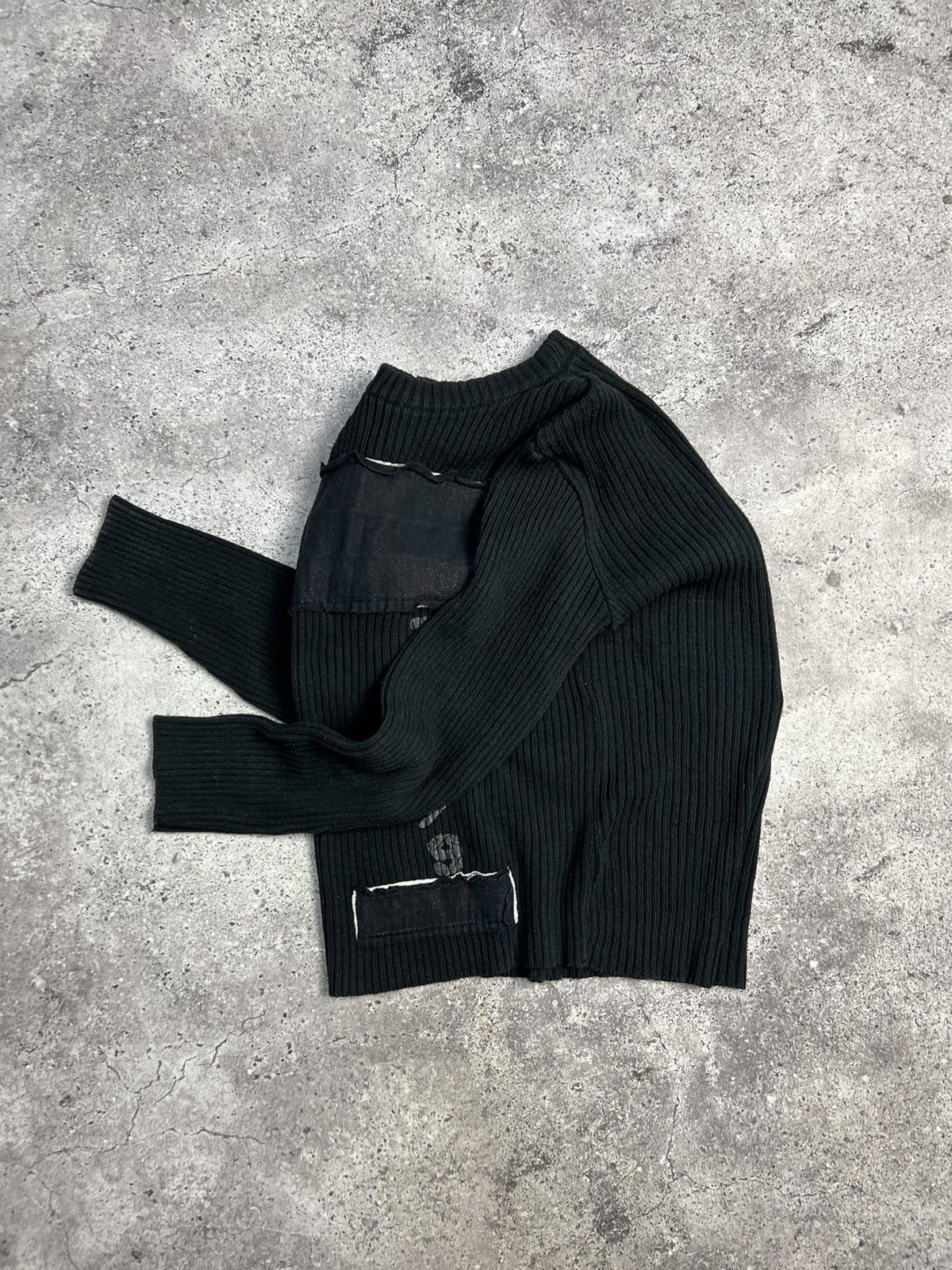 Diesel × Japanese Brand × Vintage Vintage Y2K Diesel gothic Distressed Faded Effect sweater Size US M / EU 48-50 / 2 - 6 Thumbnail