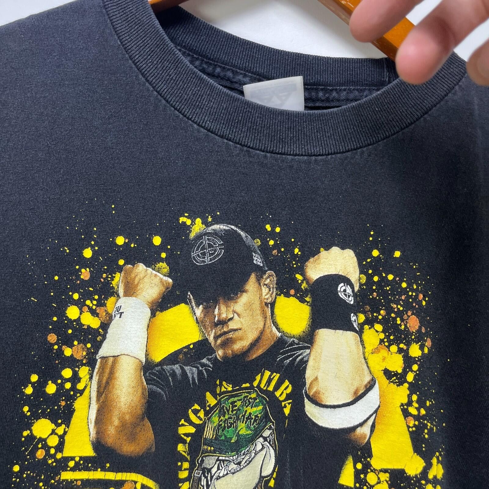 Vintage Vintage John Cena WWE T-Shirt Youth Large Size US L / EU 52-54 / 3 - 3 Thumbnail