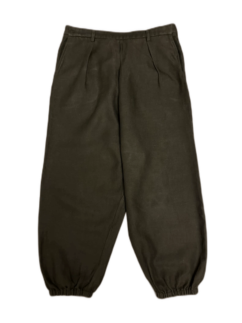 Saint Laurent Paris saint laurent black wide leg pants Size US 44 / EU 60 - 1 Thumbnail