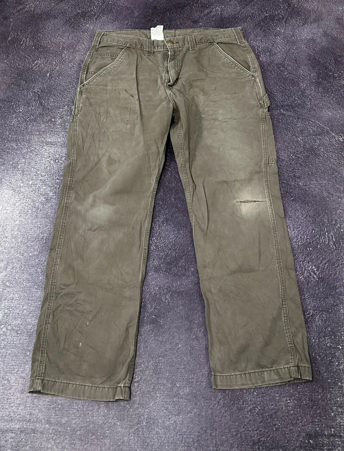Carhartt Vintage Carhartt Y2K Work Hype Baggy Pants Jeans Size US 36 / EU 52 - 2 Thumbnail